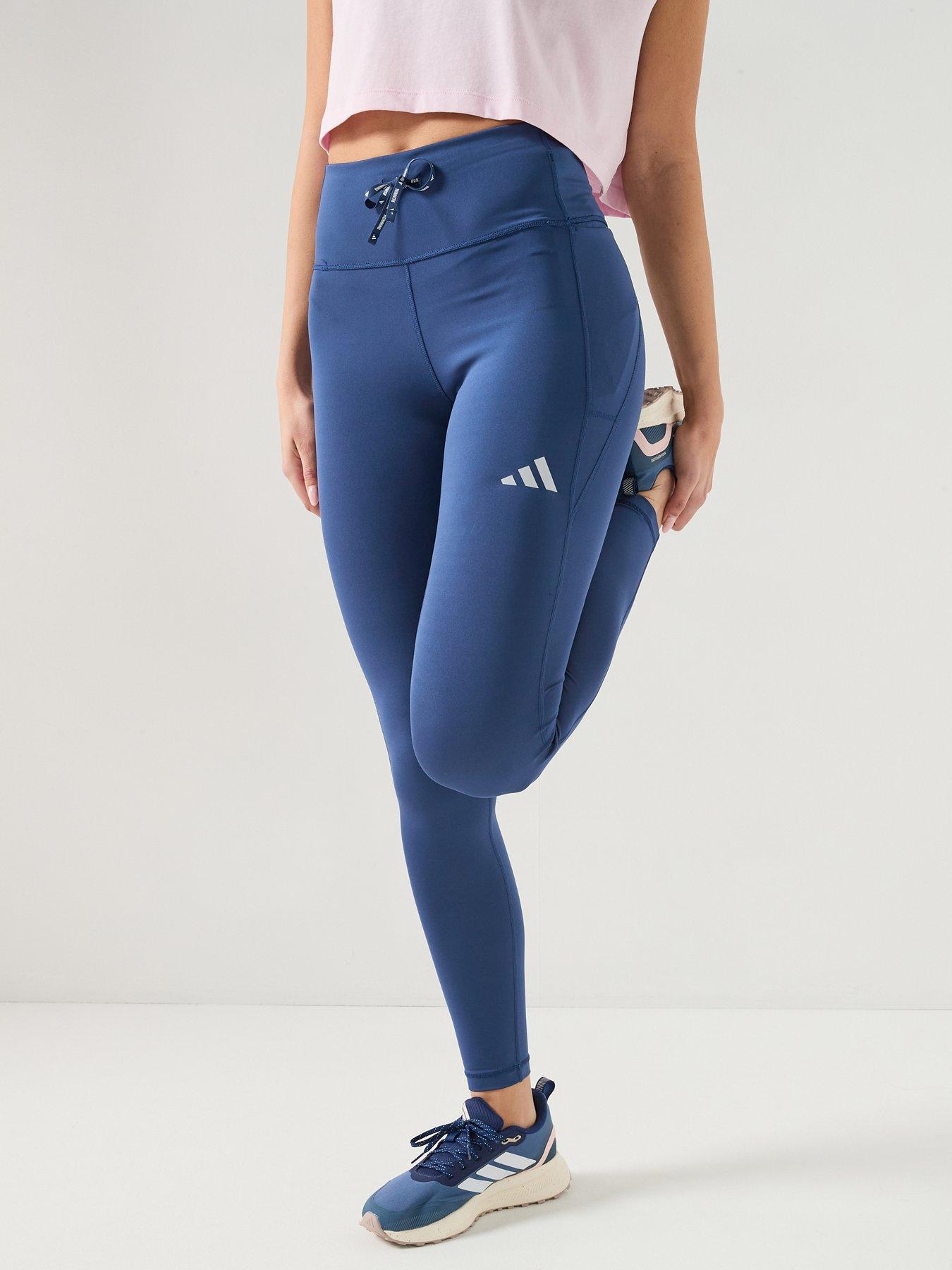 Image 1 of 6 of adidas Womens Running Adi365 Essentials Tights - Navy
