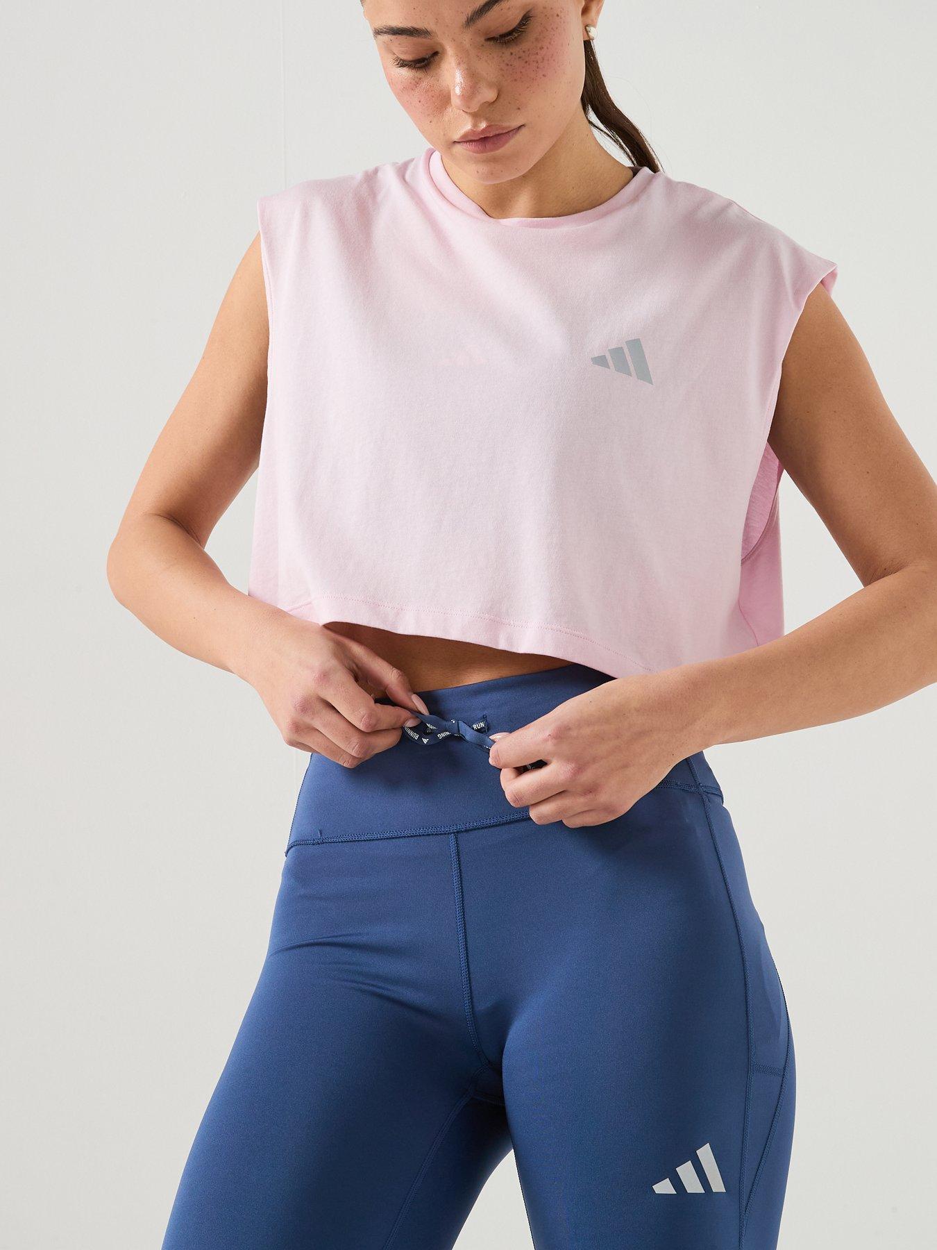 Image 6 of 6 of adidas Womens Running Adi365 Essentials Tights - Navy