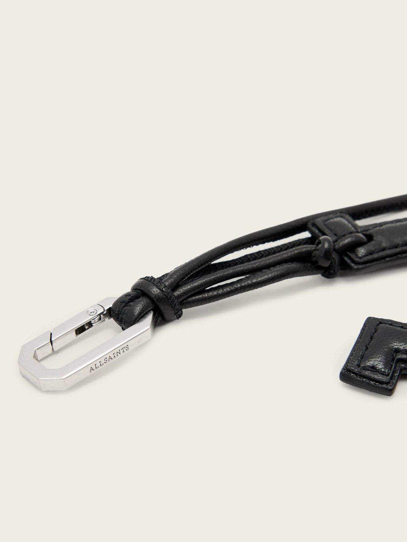 allsaints-horseshoe-keyring-blackstillFront