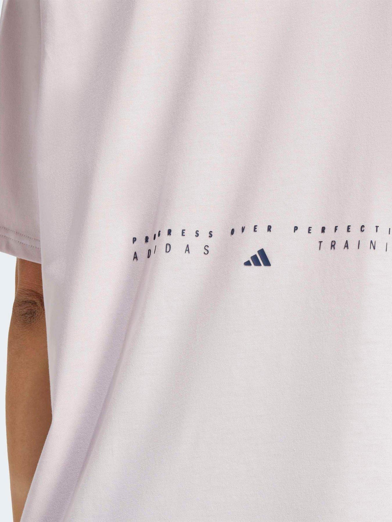 Image 4 of 6 of adidas Womens Training Animal Graphic T-Shirt - Purple