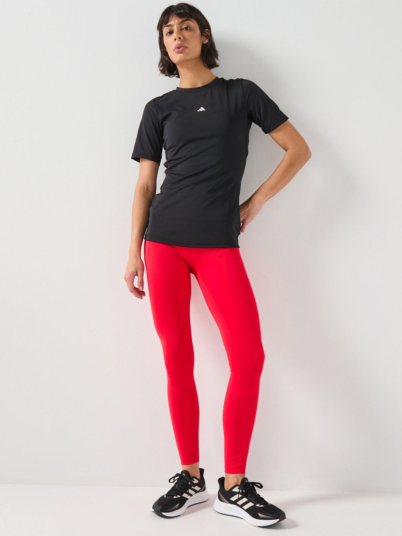 Image 3 of 6 of adidas Womens Training Techfit T-Shirt - Black