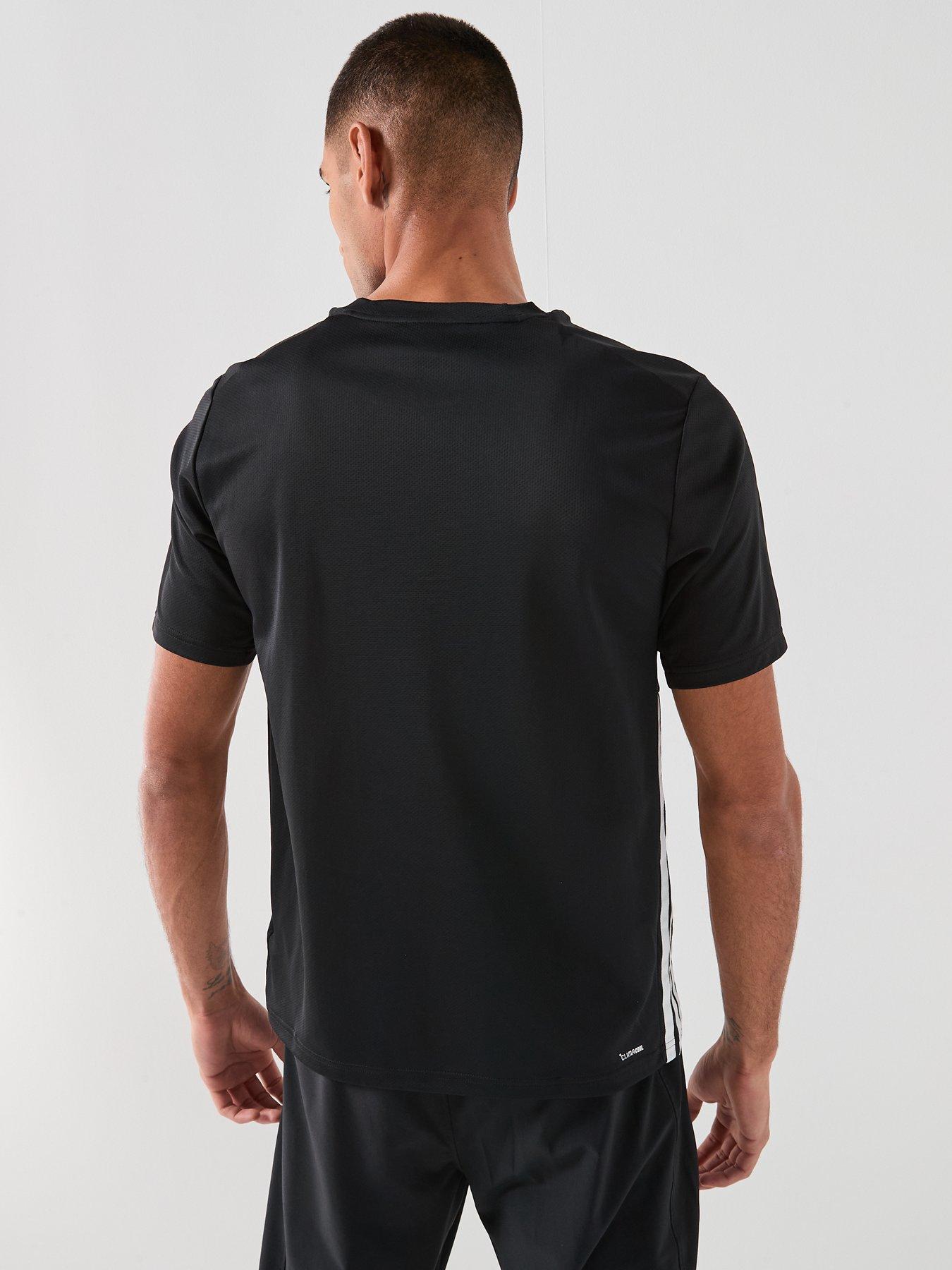 adidas-mens-training-workout-essentials-base-3-stripe-t-shirt-blackstillFront