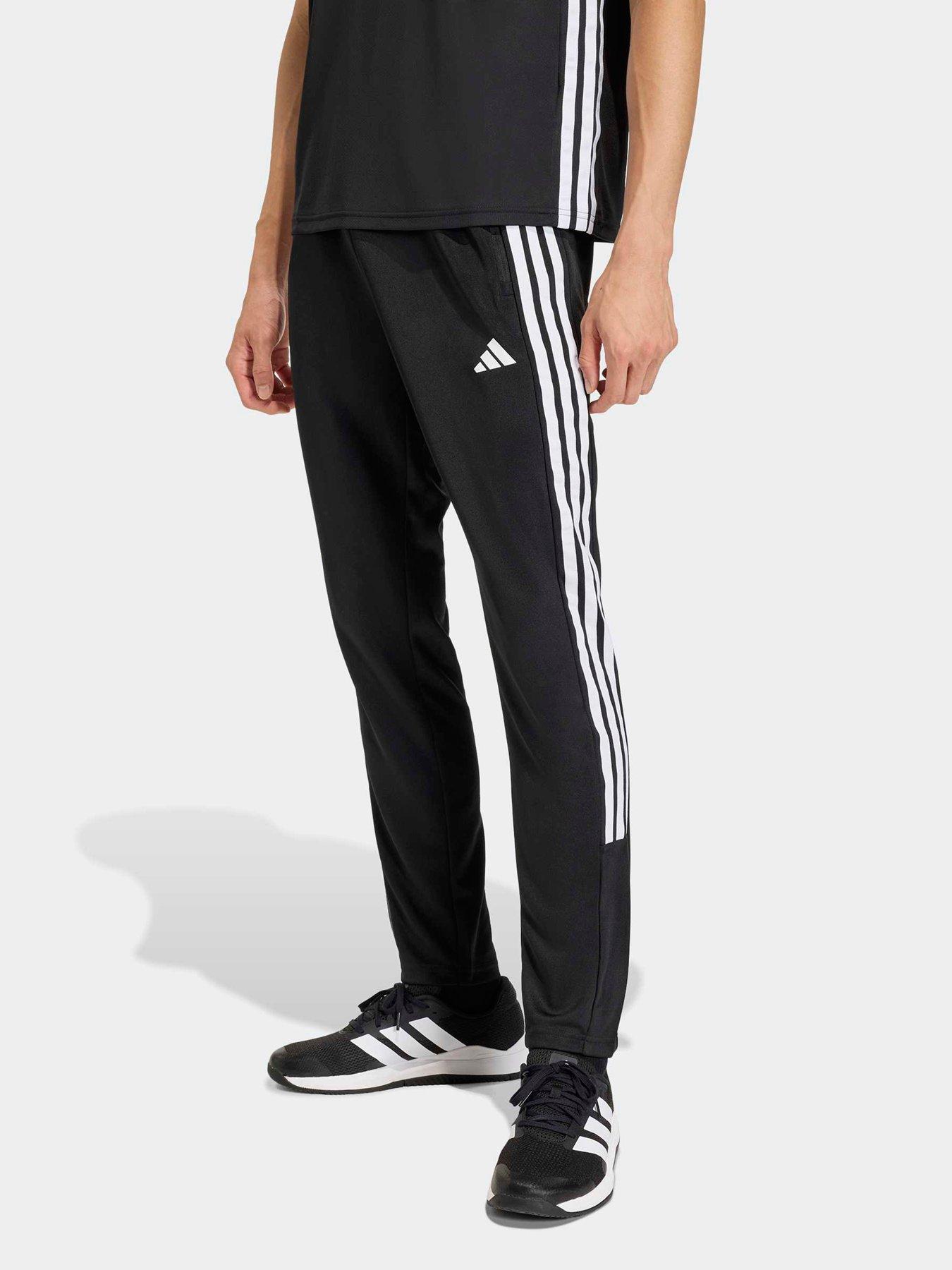 adidas Mens Training Workout Essentials Trousers - Black