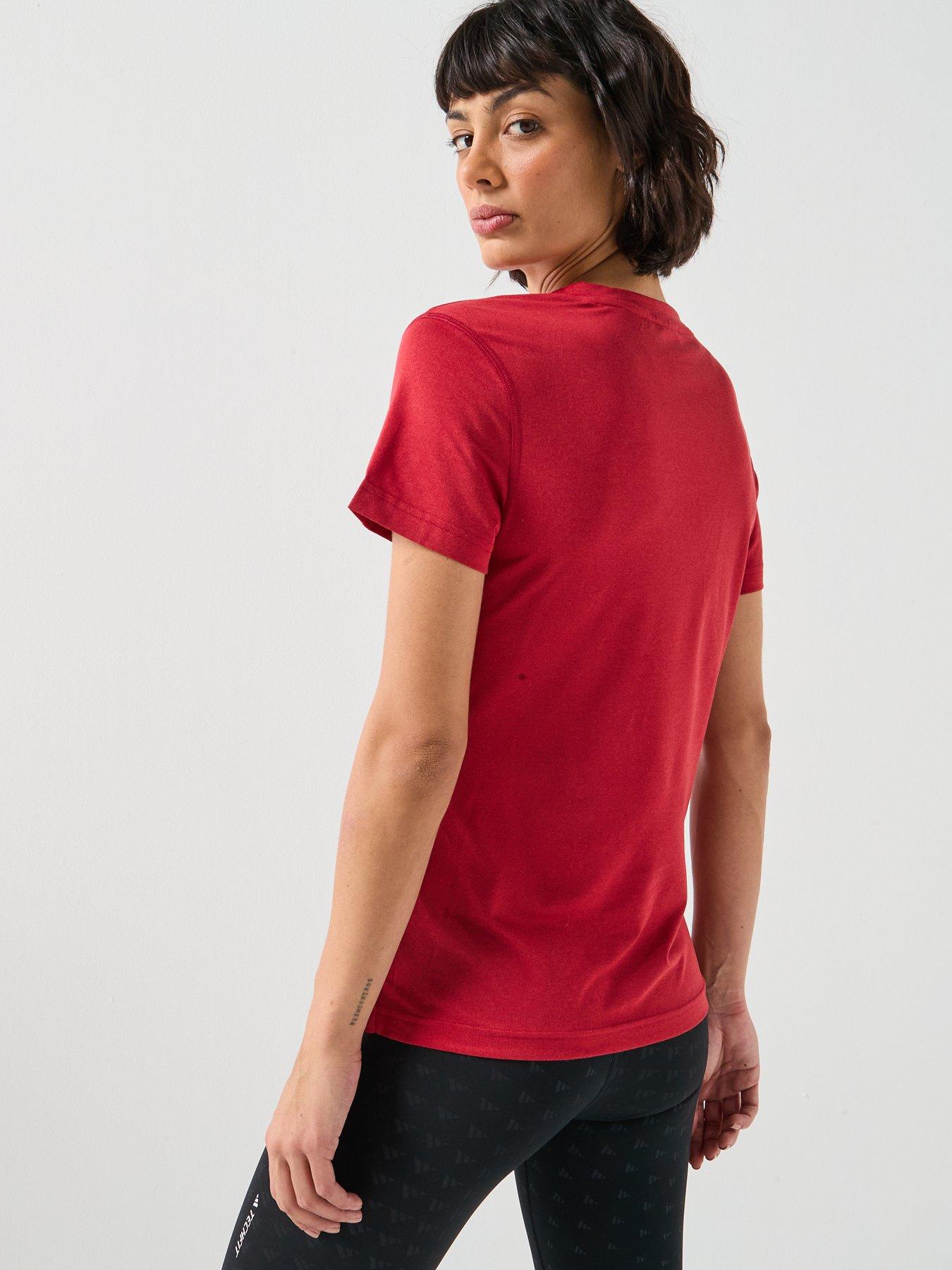 adidas-womens-training-workout-essentials-t-shirt-redstillFront
