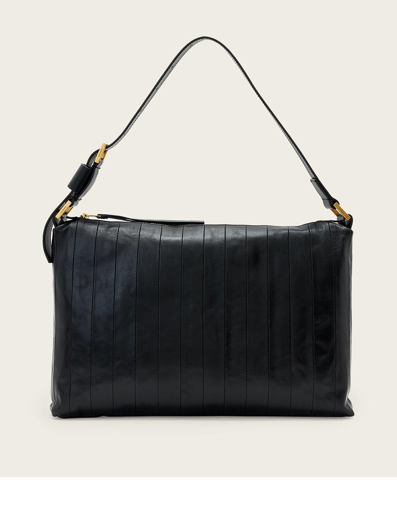 AllSaints Edbury Panel Shoulder Bag - Black