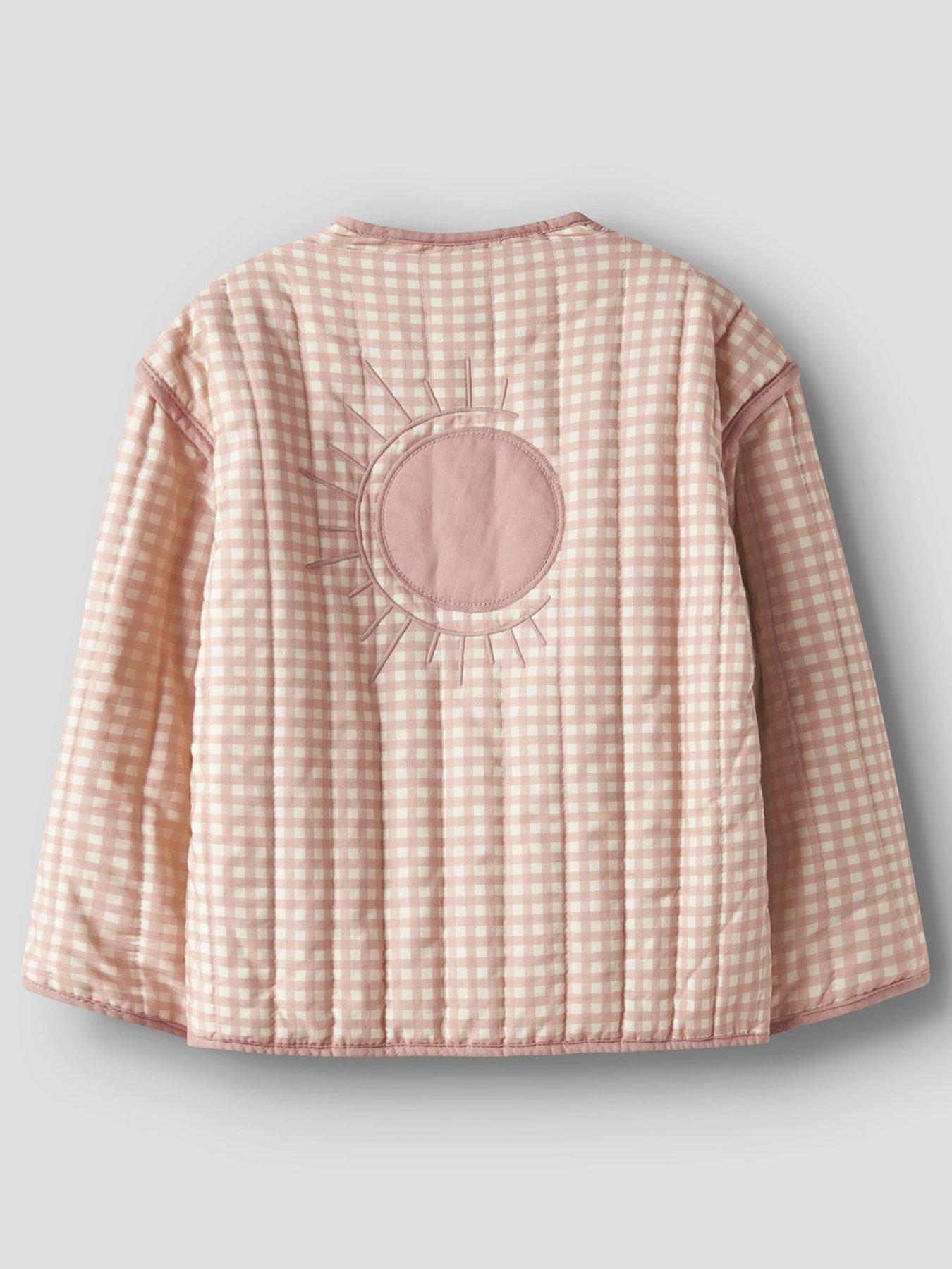 lil-atelier-mini-girls-sibling-gingham-quilted-jacket-pinkback