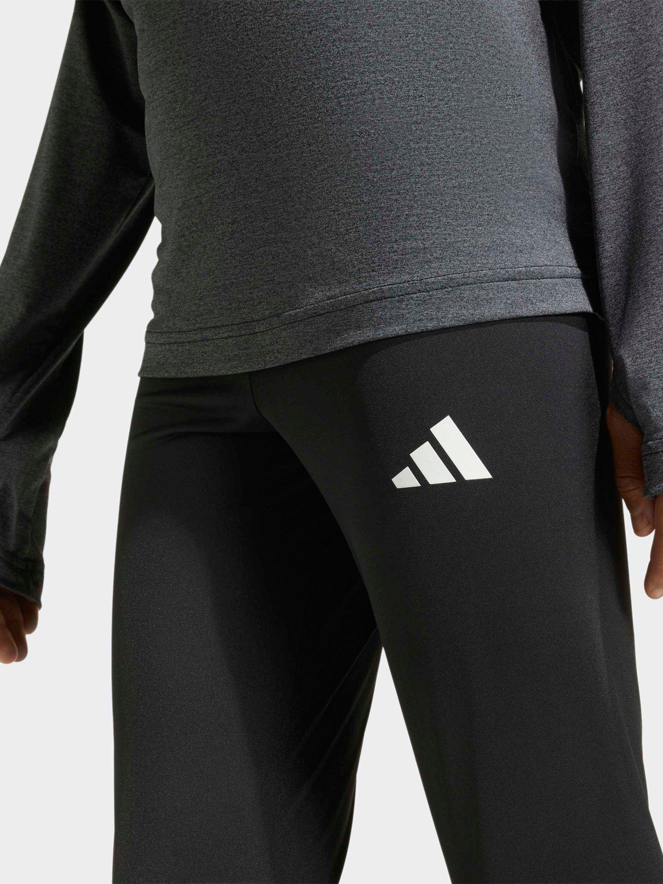 adidas-junior-girls-train-essentials-3-stripe-tights-blackoutfit
