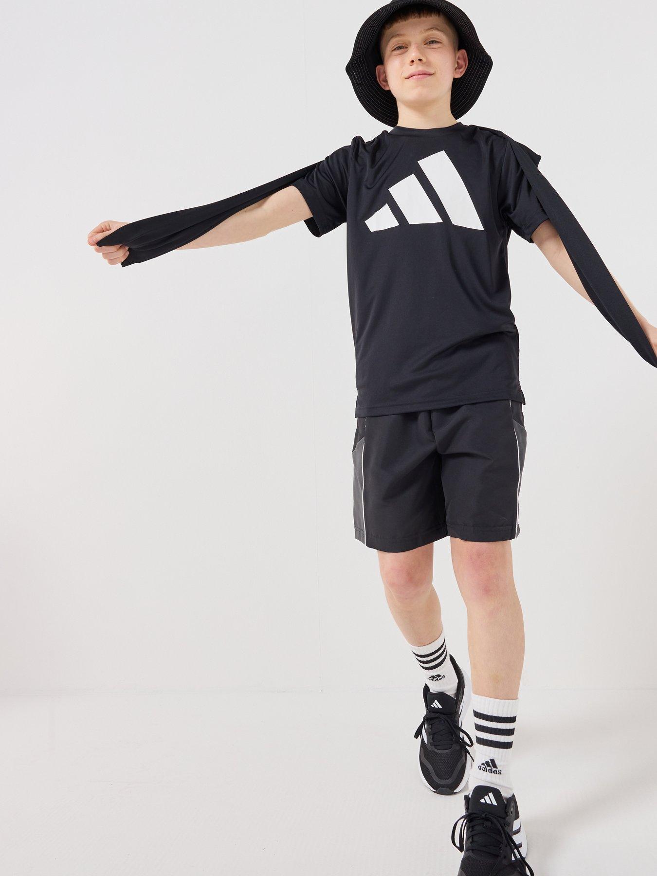 Image 4 of 7 of adidas Junior Unisex Train Essentials T-Shirt - Black