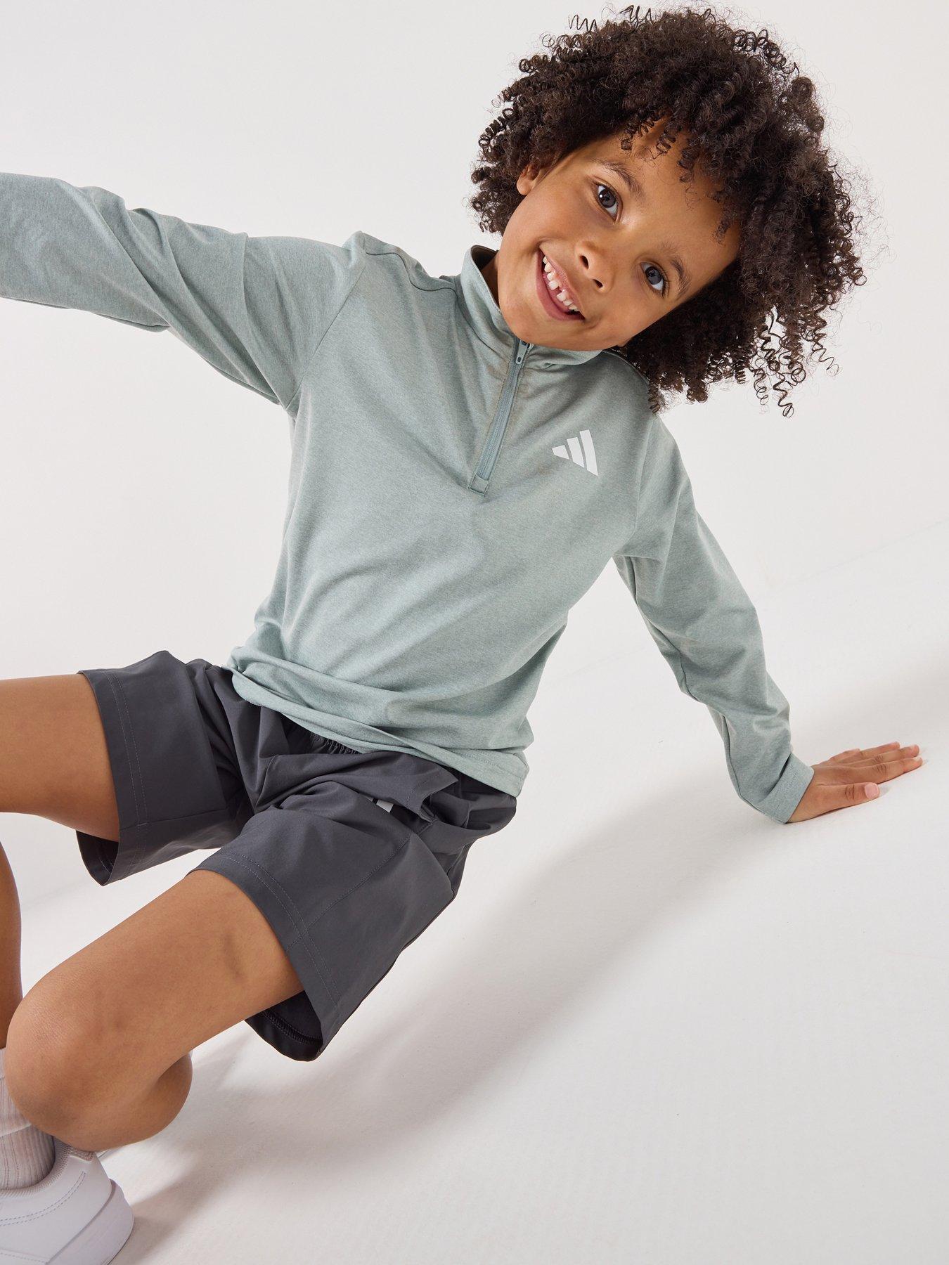 Image 1 of 7 of adidas Kids Unisex Train Essentials Jogger Set