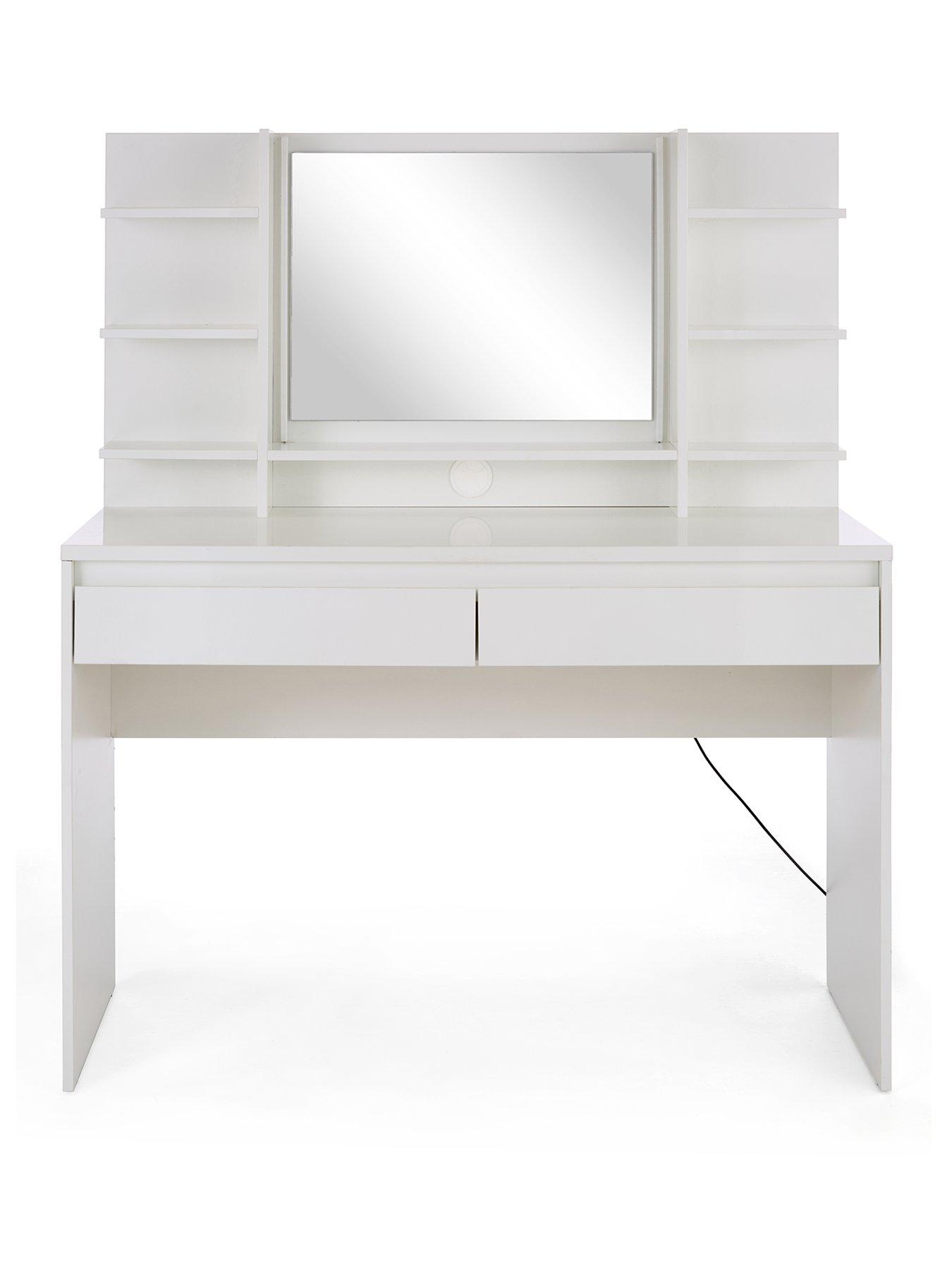 the-very-collection-layton-gloss-lit-dressing-table-with-mirror-white-fscreg-certifiedstillFront
