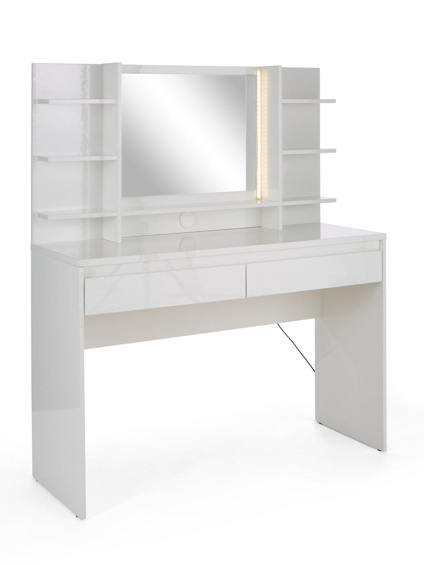 Image 5 of 7 of Very Home Layton Gloss Lit Dressing Table