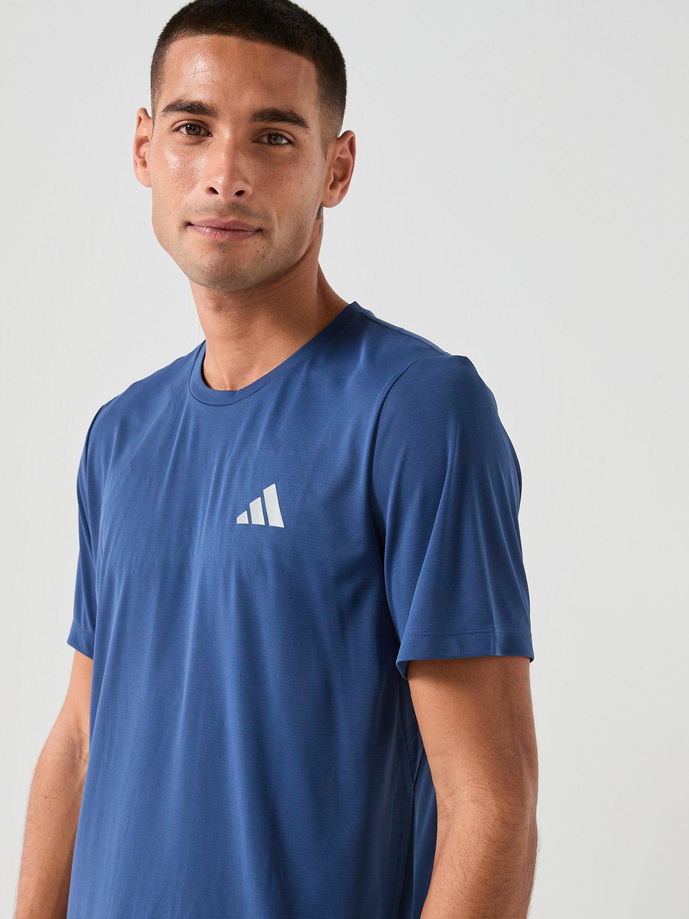Image 6 of 6 of adidas Mens Running Adi365 Essentials T-Shirt - Indigo