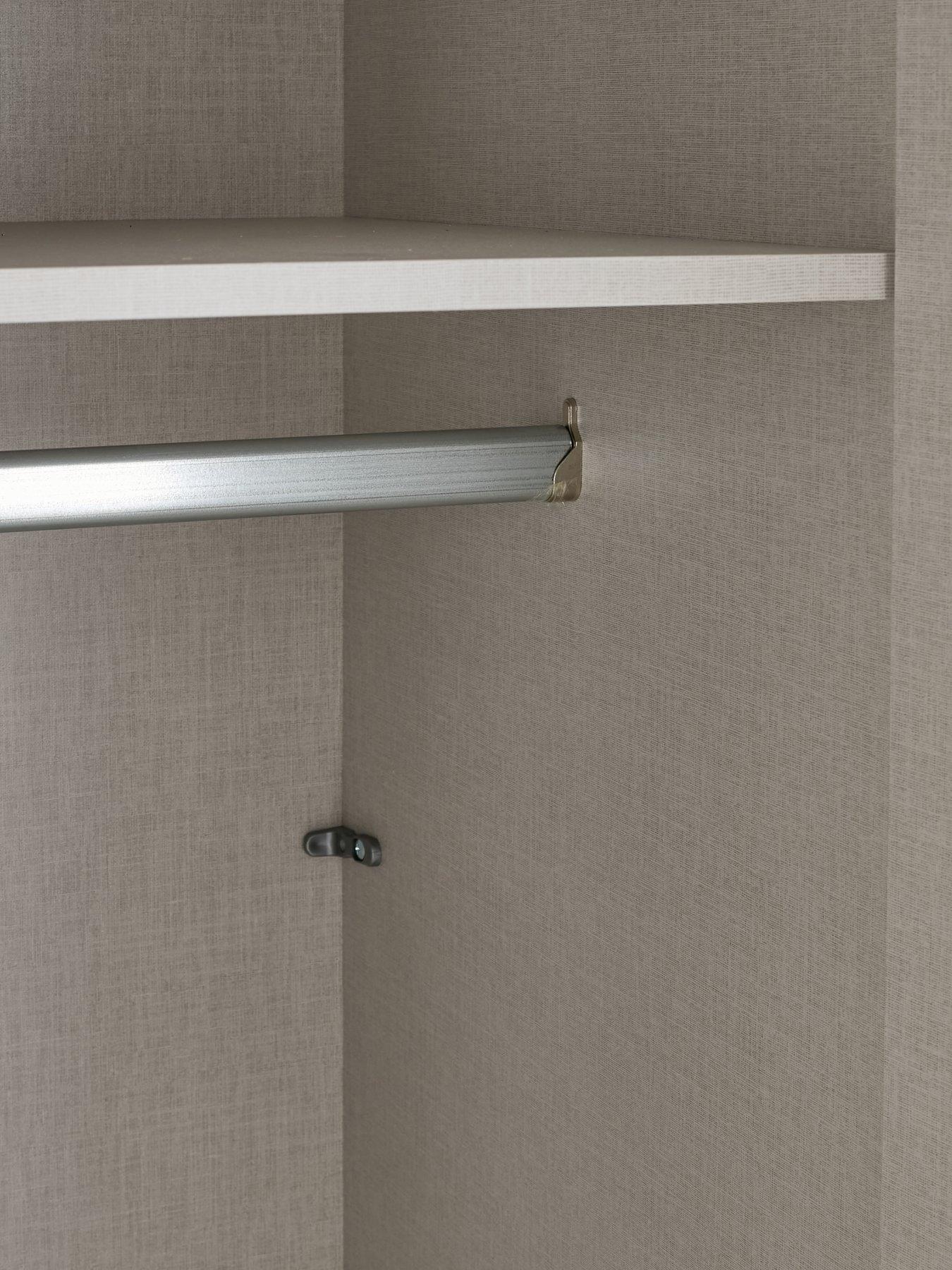 Image 7 of 7 of Very Home Prague 4 Door Wardrobe With Mirror