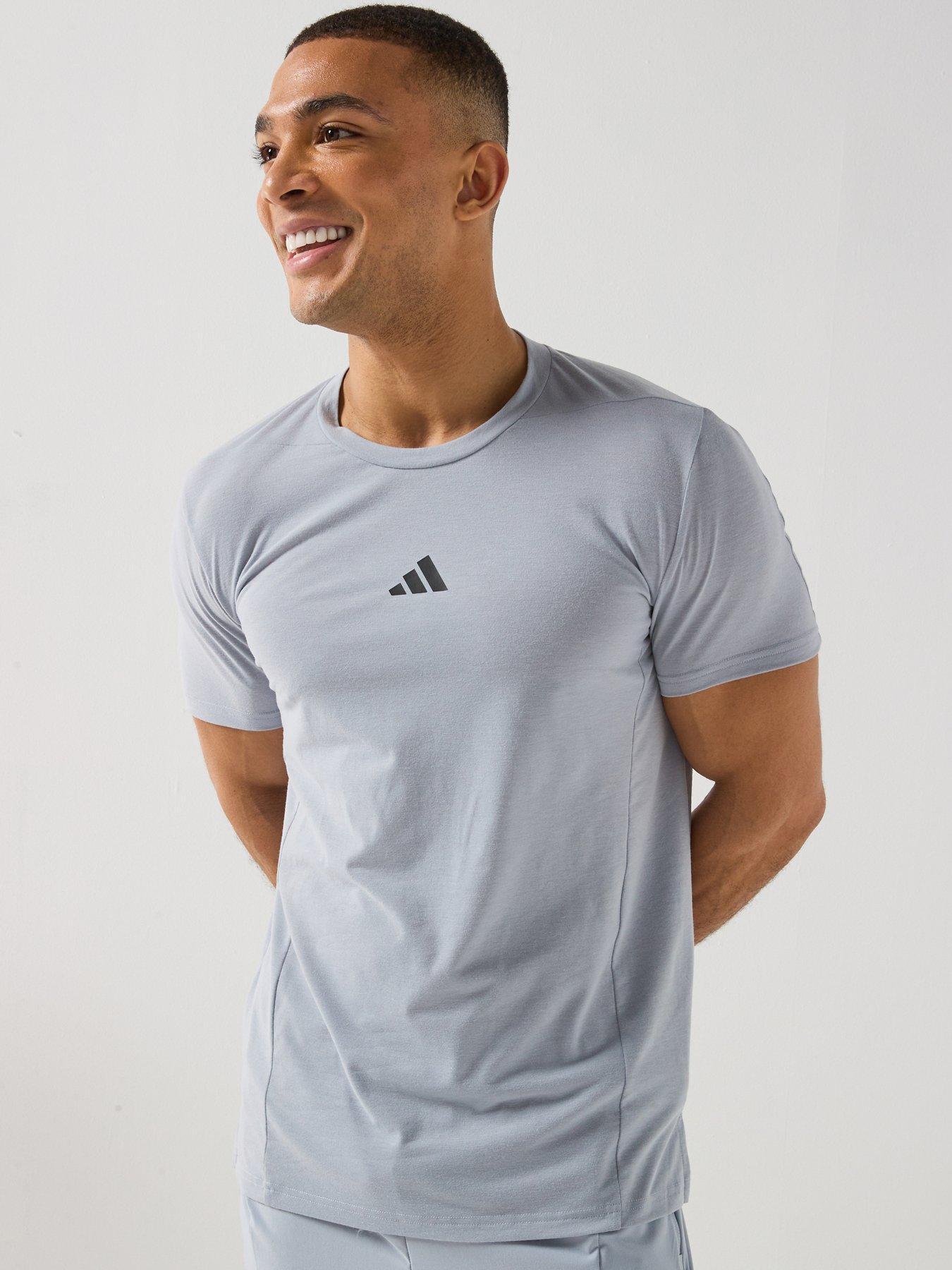 adidas-mens-training-d4t-t-shirt-greyfront