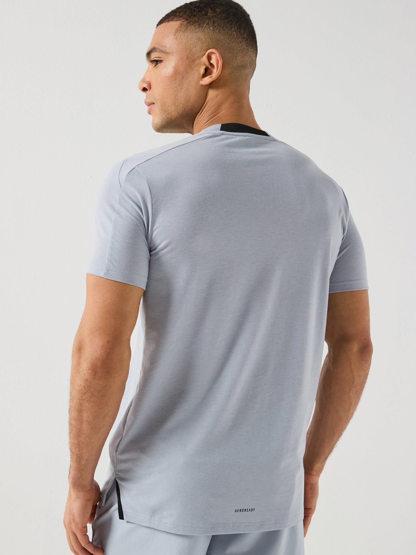 adidas-mens-training-d4t-t-shirt-greystillFront