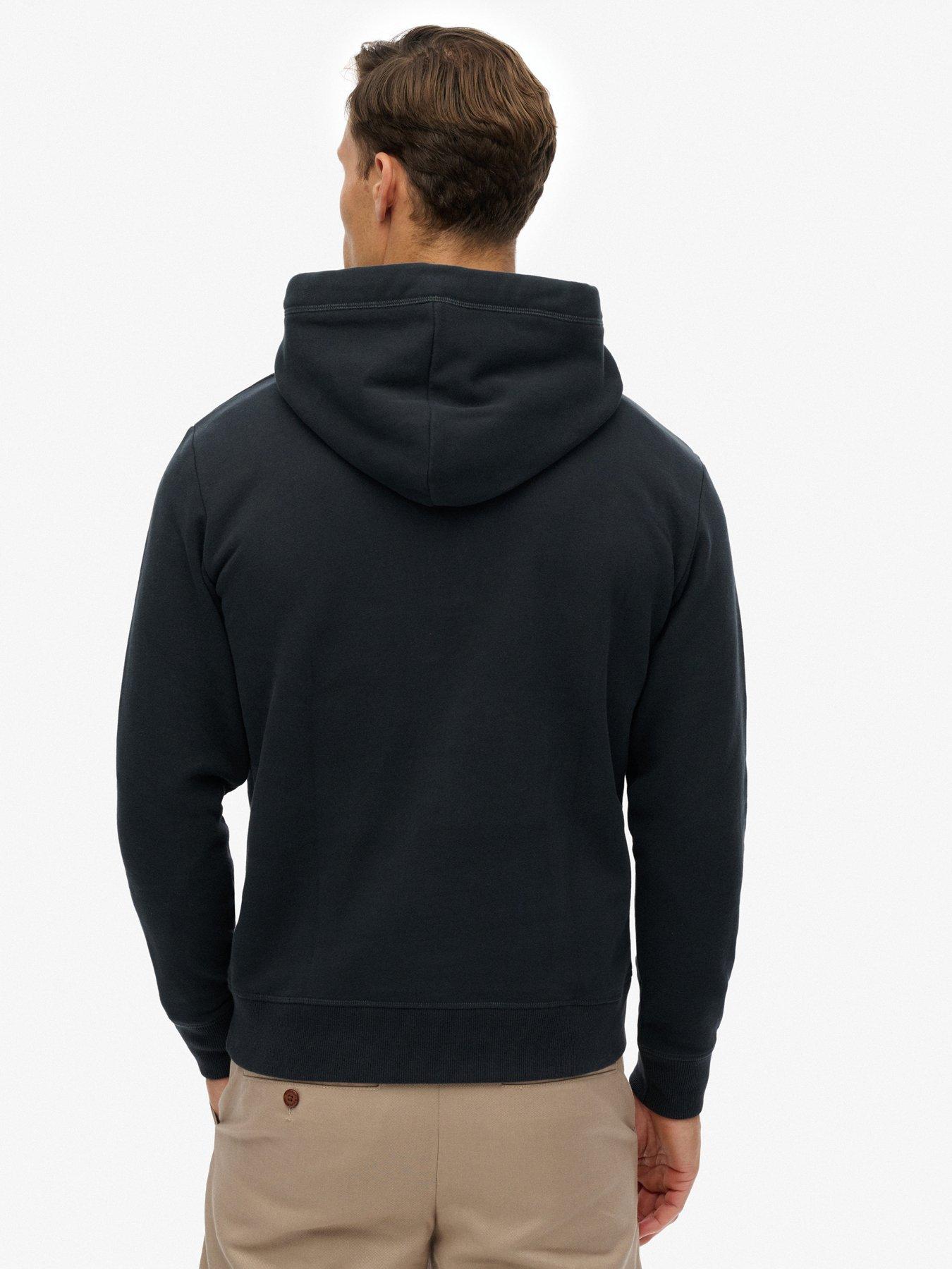 superdry-essential-logo-classic-over-head-hoodie-navystillFront