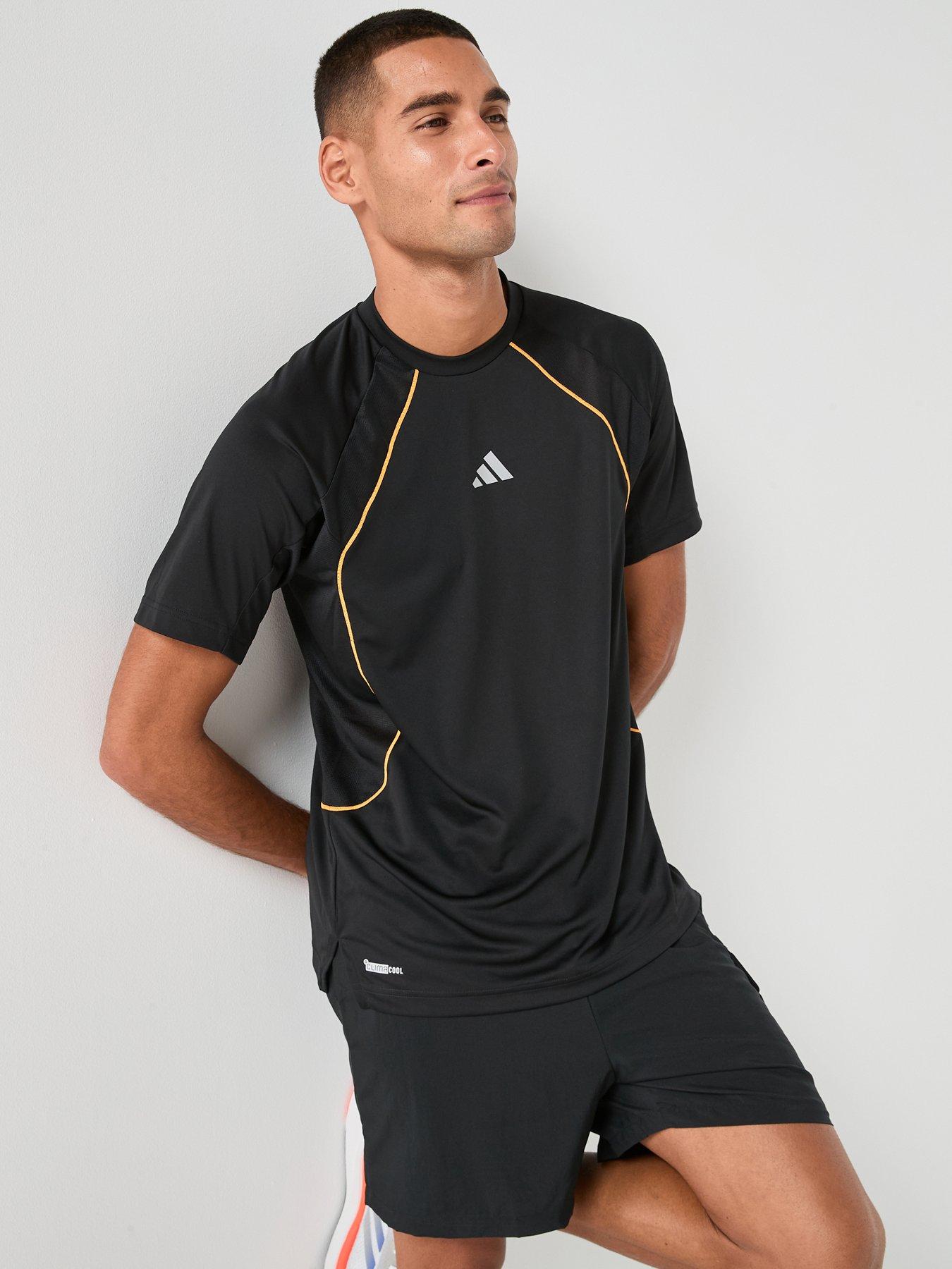 adidas Mens Training Tech ClimaCool T-Shirt - Black