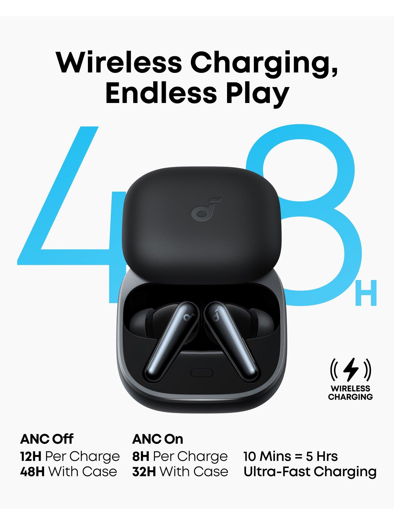 Image 7 of 8 of Soundcore Soundcore Liberty 5 Wireless Noise Cancelling Earbuds- Black