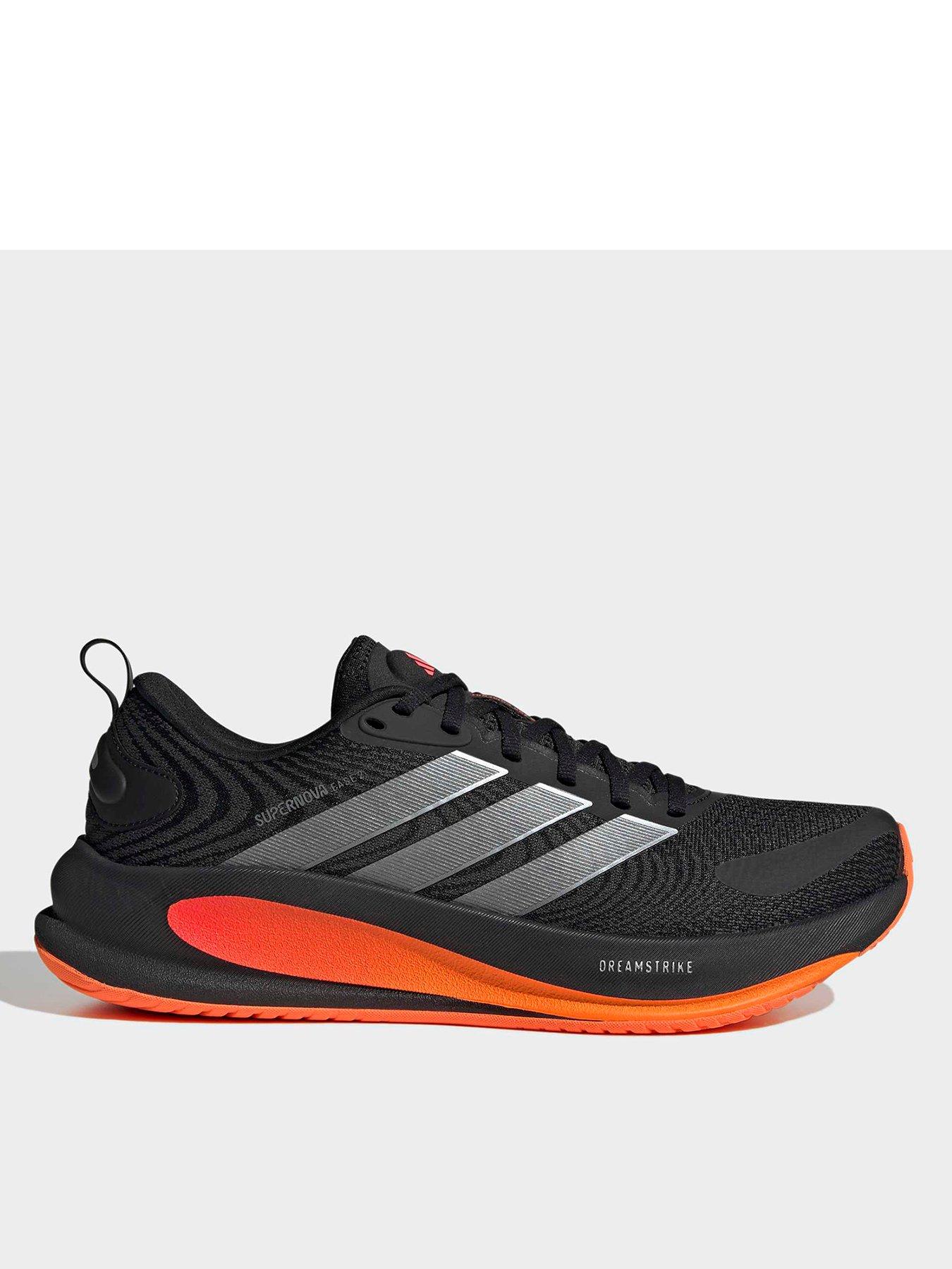Image 2 of 7 of adidas Mens Running Supernova Ease 2 Trainers - Black/orange