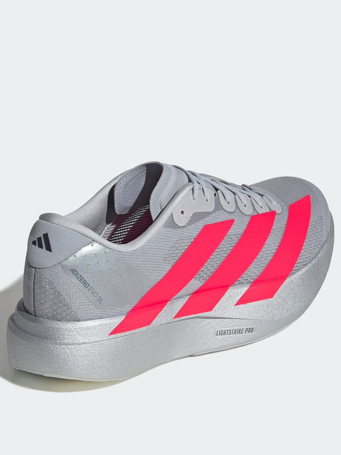 Image 4 of 6 of adidas Mens Running Adizero Evo Sl Trainers - Grey