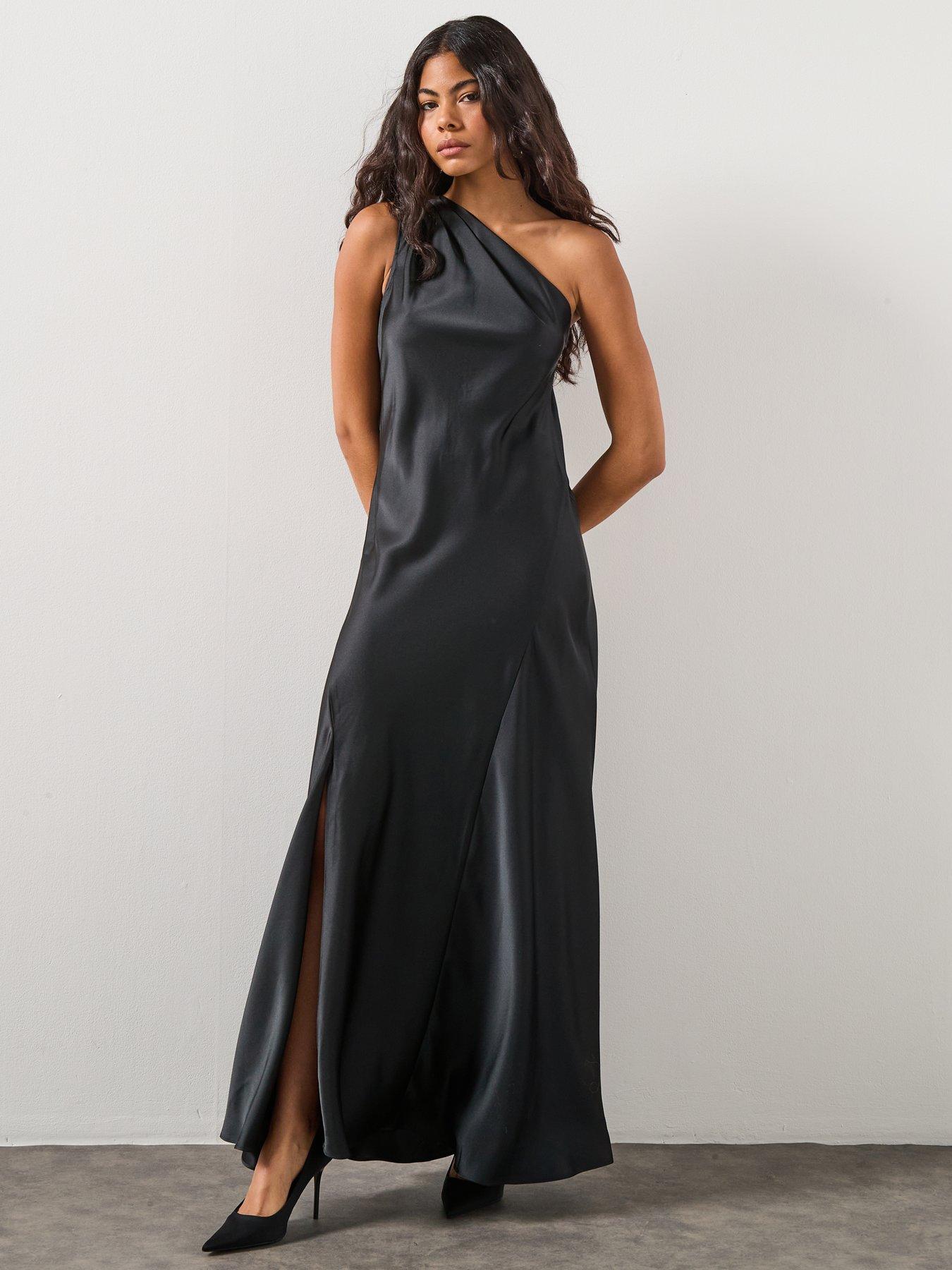 AllSaints Monica Full Length Dress - Black