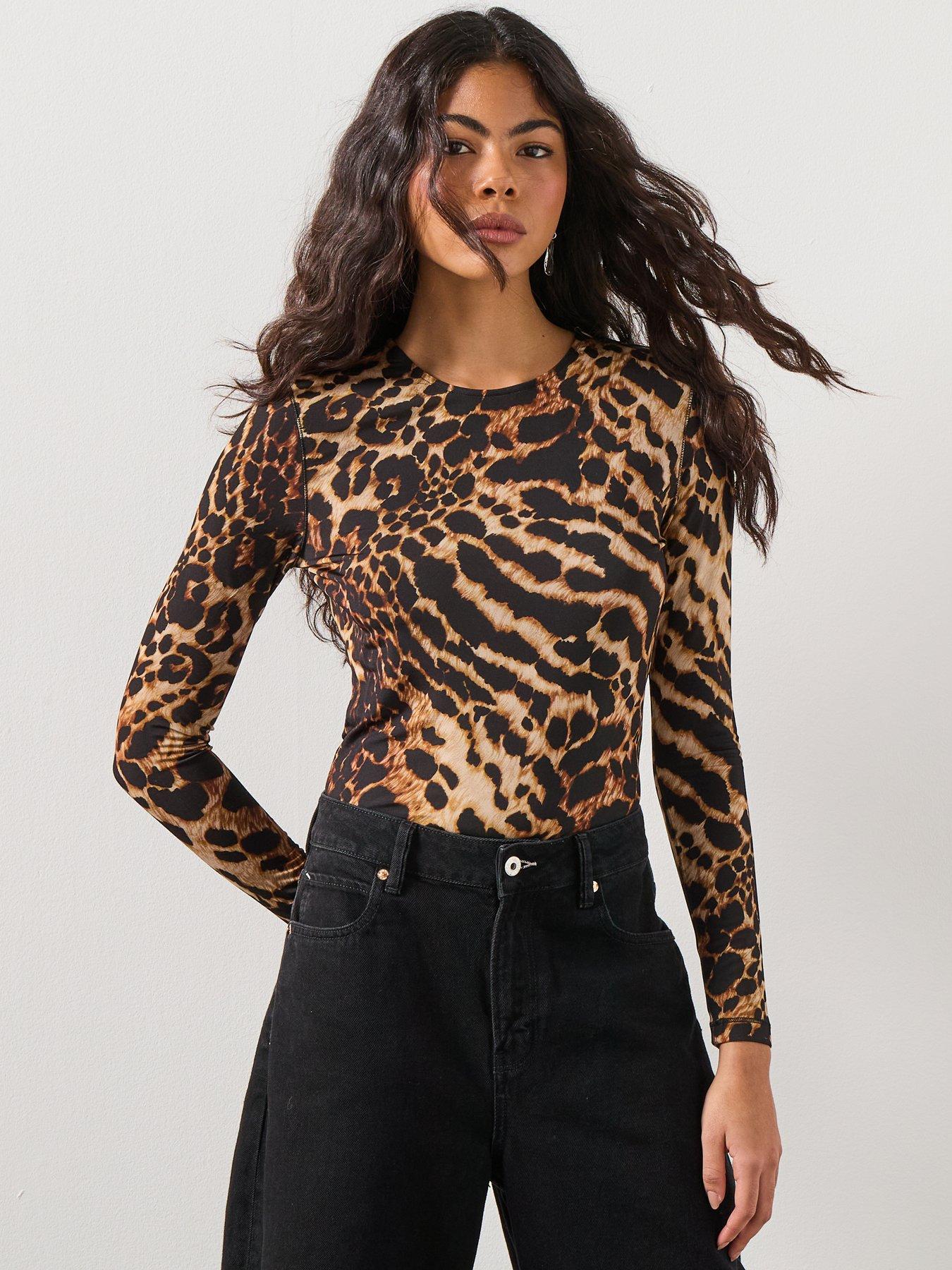 allsaints-katlyn-top-brown