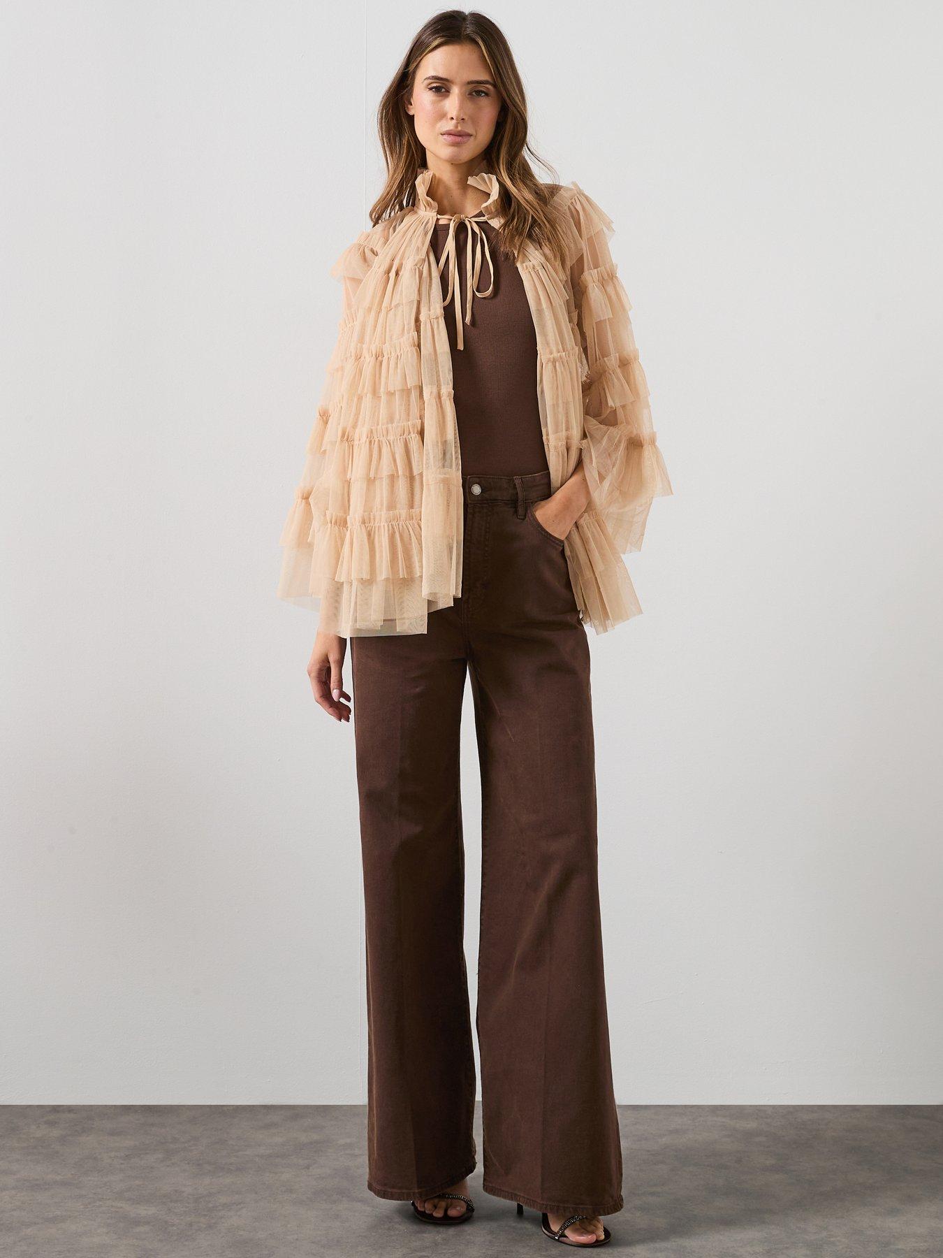 allsaints-aude-ruffle-cape-pinkback