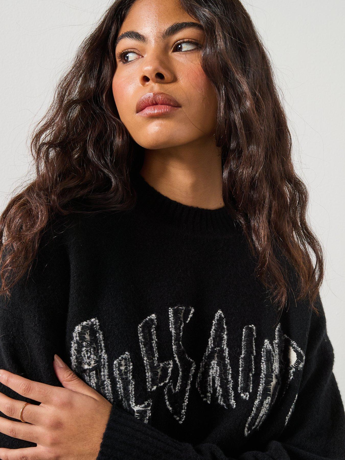 allsaints-zinc-jumper-blackoutfit