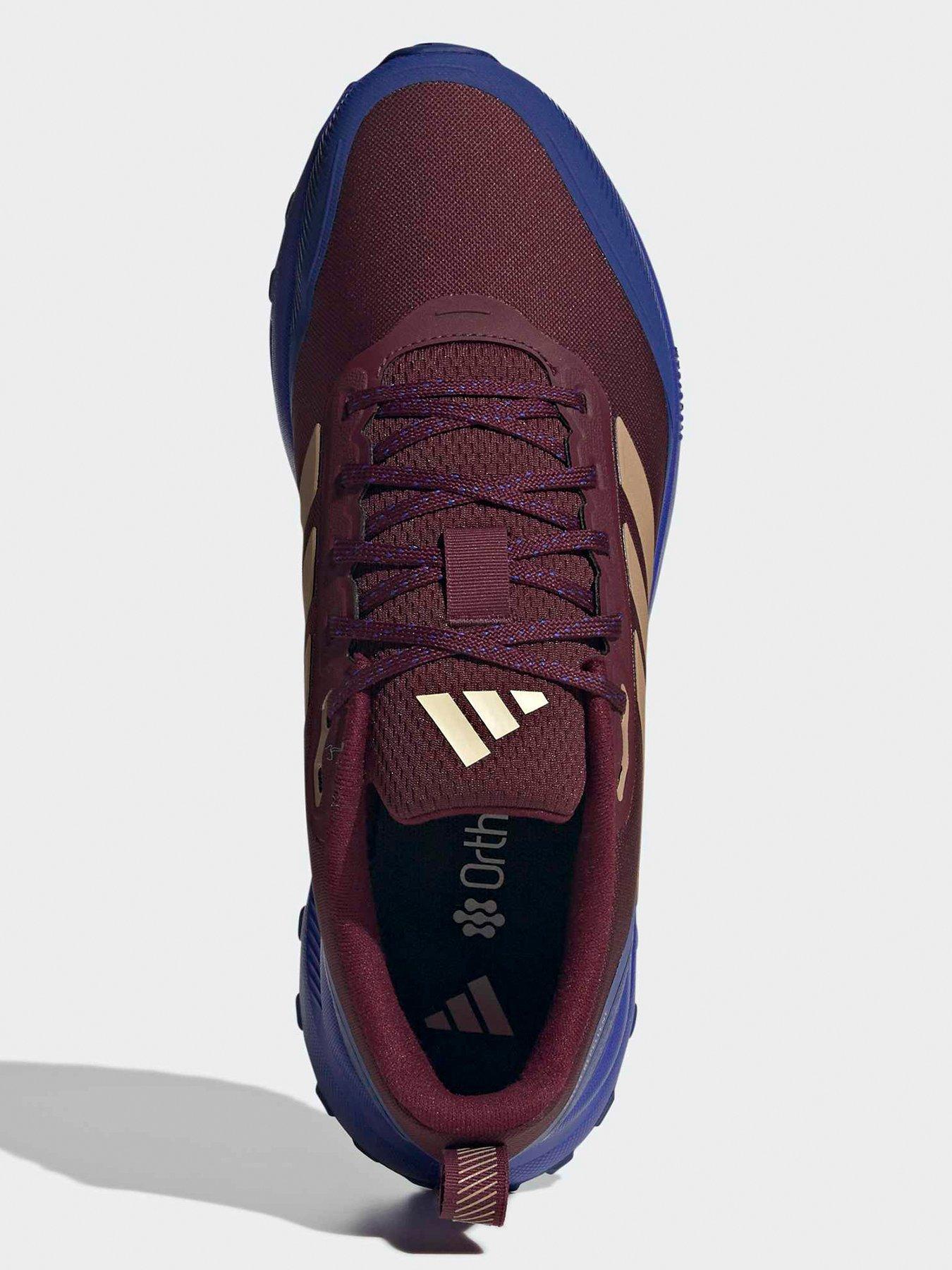 Image 4 of 6 of adidas Mens Running Runfalcon 5 Trail Trainers - Blue