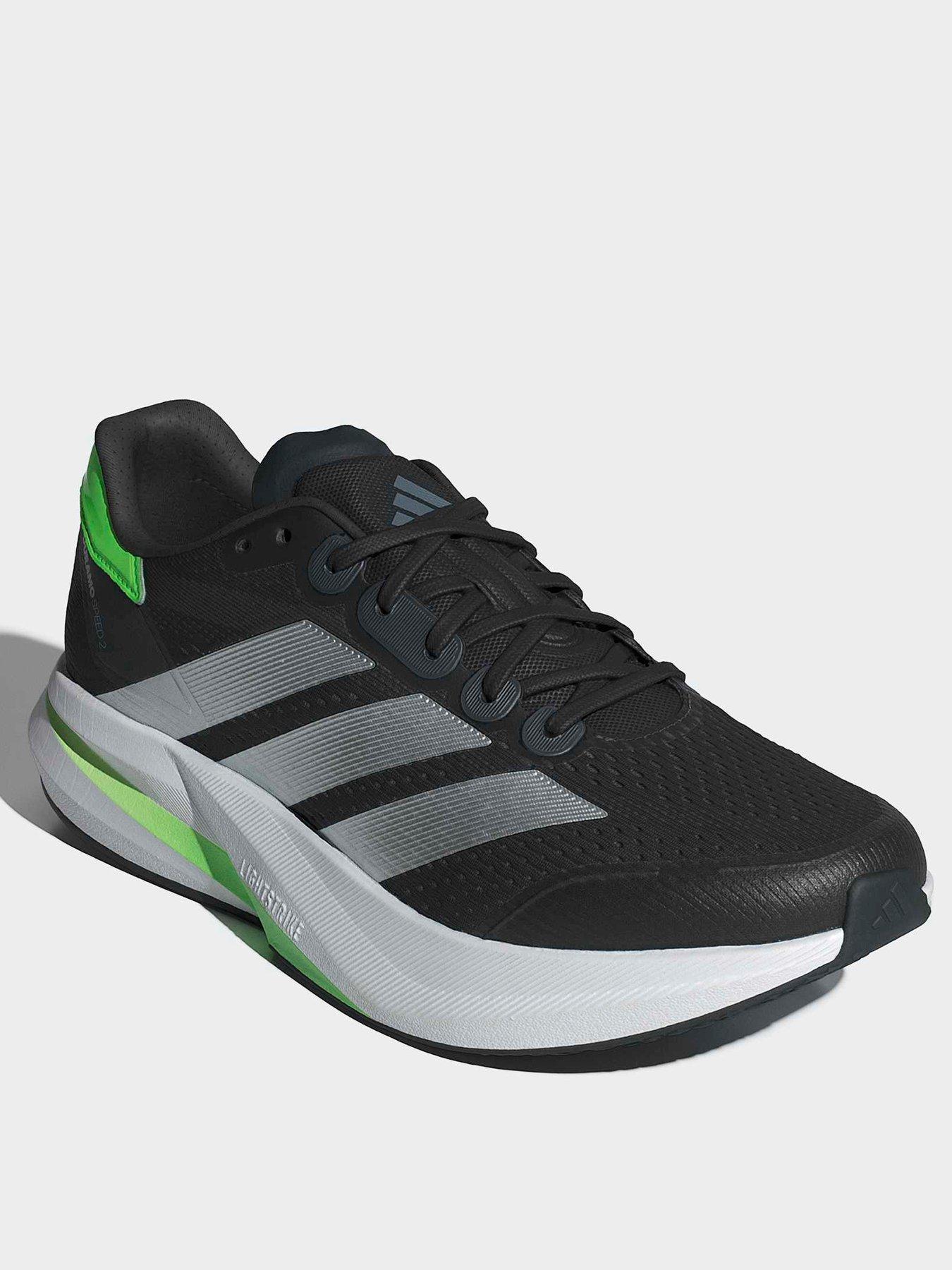 Image 2 of 7 of adidas Mens Running Duramo Speed 2 Trainers - Black