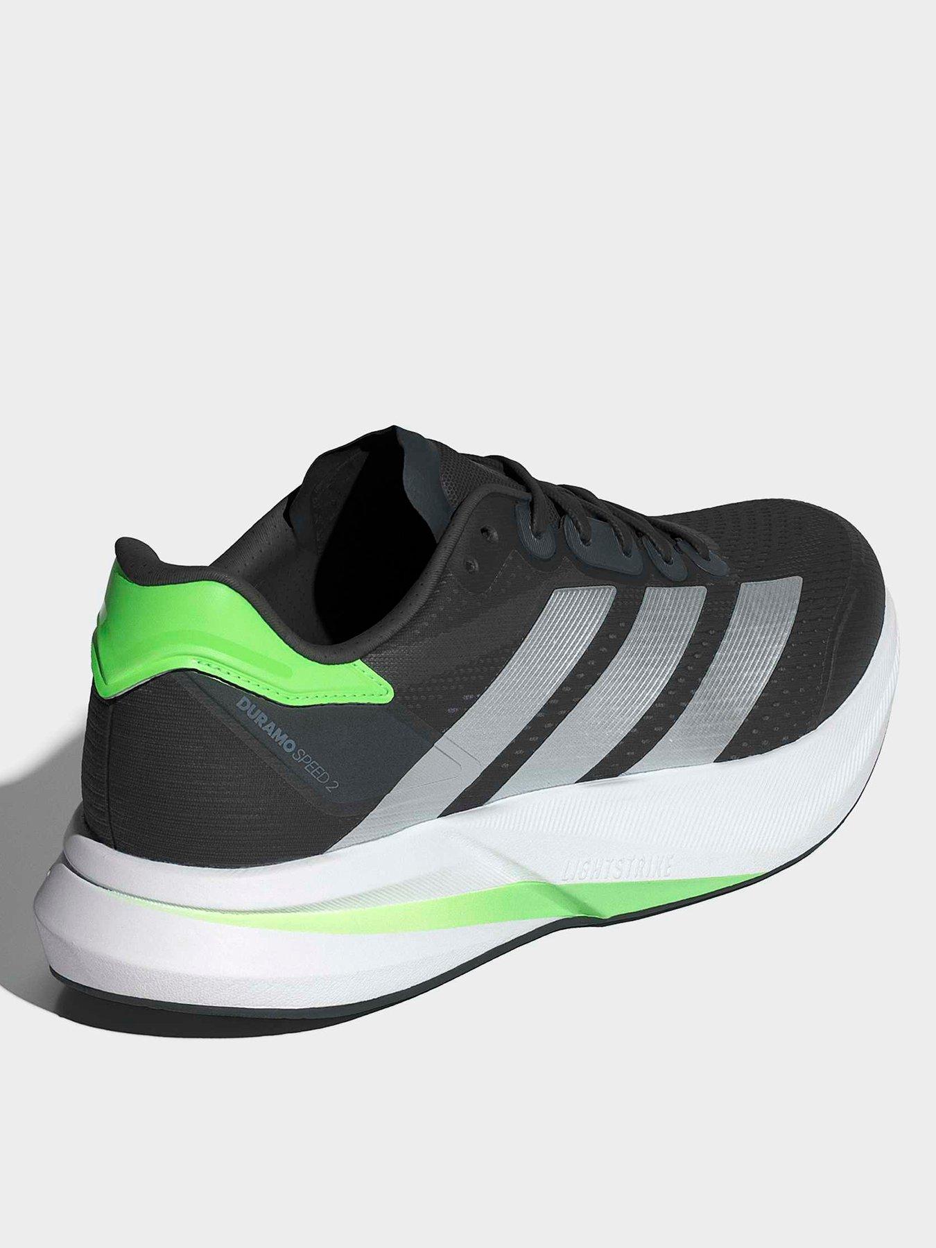 Image 3 of 7 of adidas Mens Running Duramo Speed 2 Trainers - Black