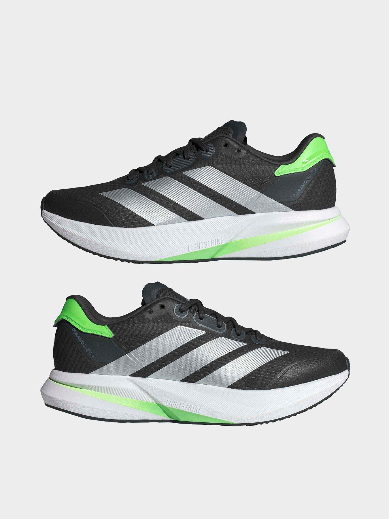 Image 6 of 7 of adidas Mens Running Duramo Speed 2 Trainers - Black
