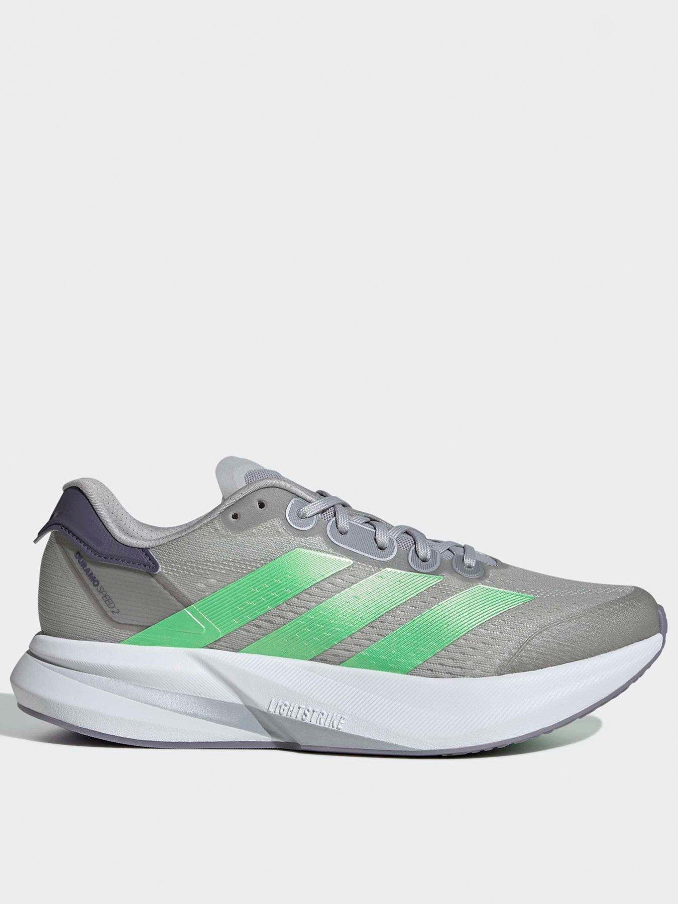 adidas Mens Running Duramo Speed 2 Trainers - Grey