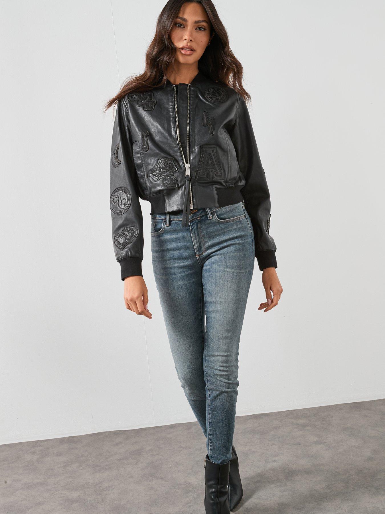 Image 3 of 6 of AllSaints Orten 94 Bomber - Black