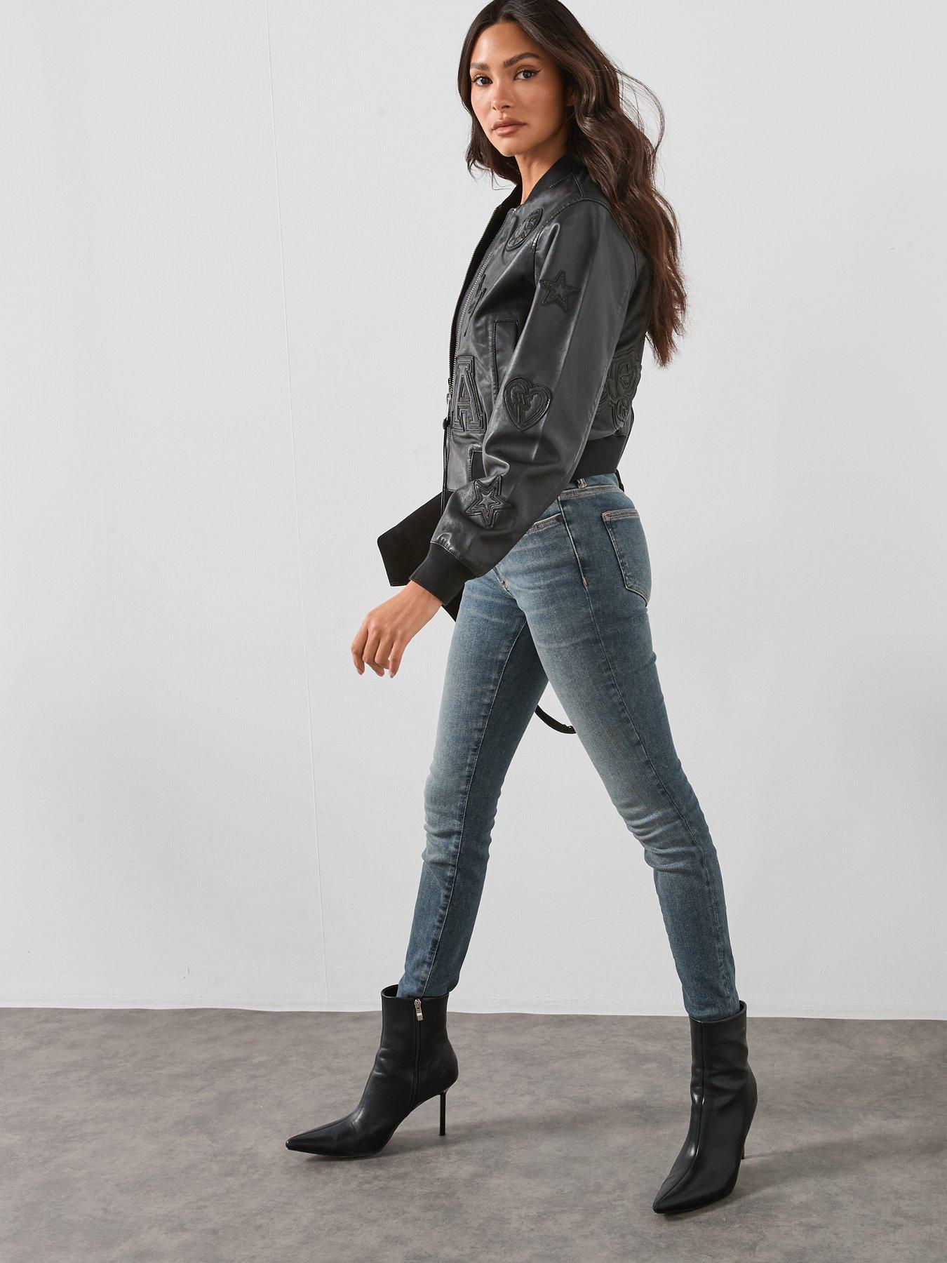 Image 4 of 6 of AllSaints Orten 94 Bomber - Black