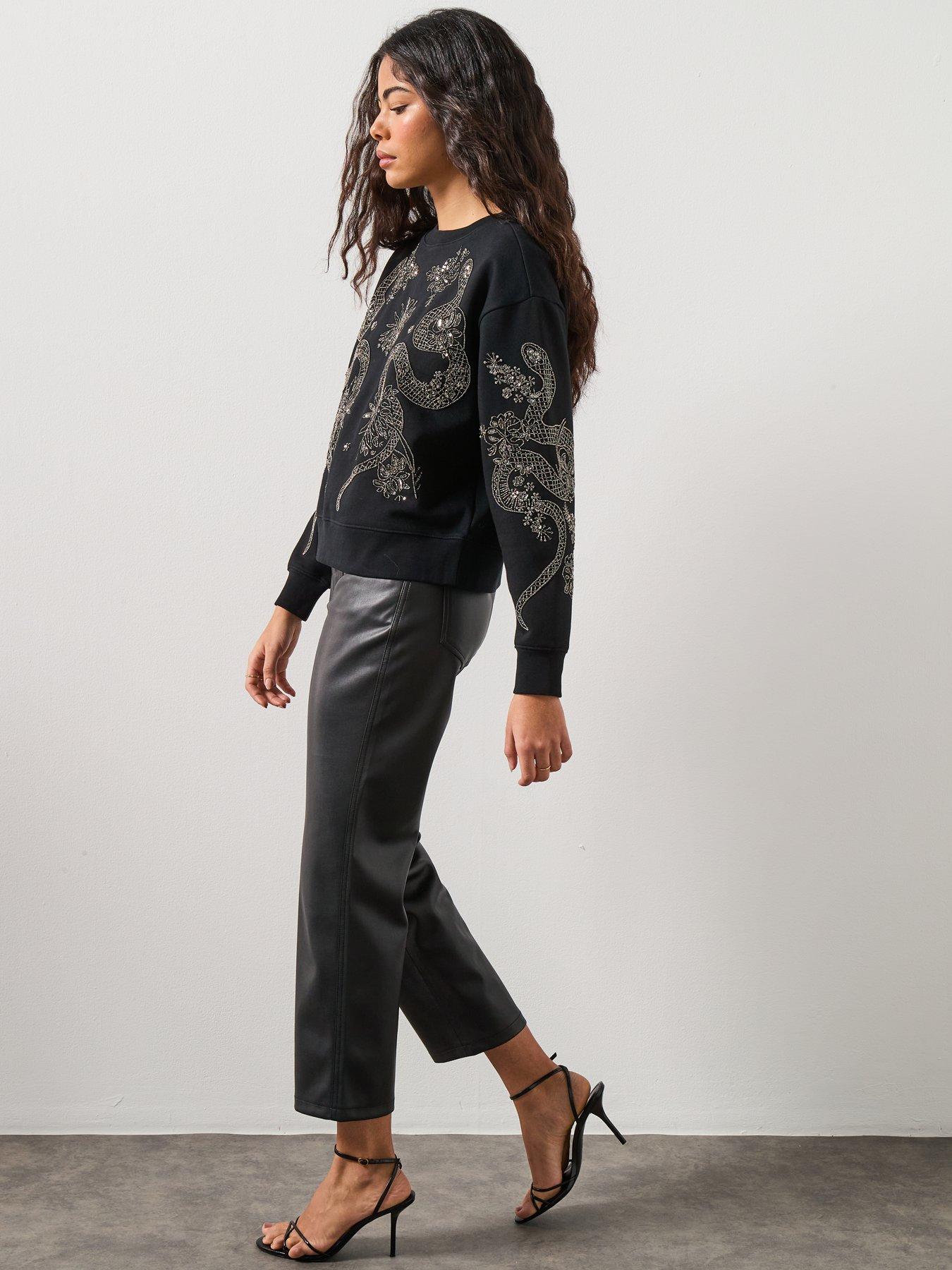 allsaints-cecile-pippa-sweat-blackdetail