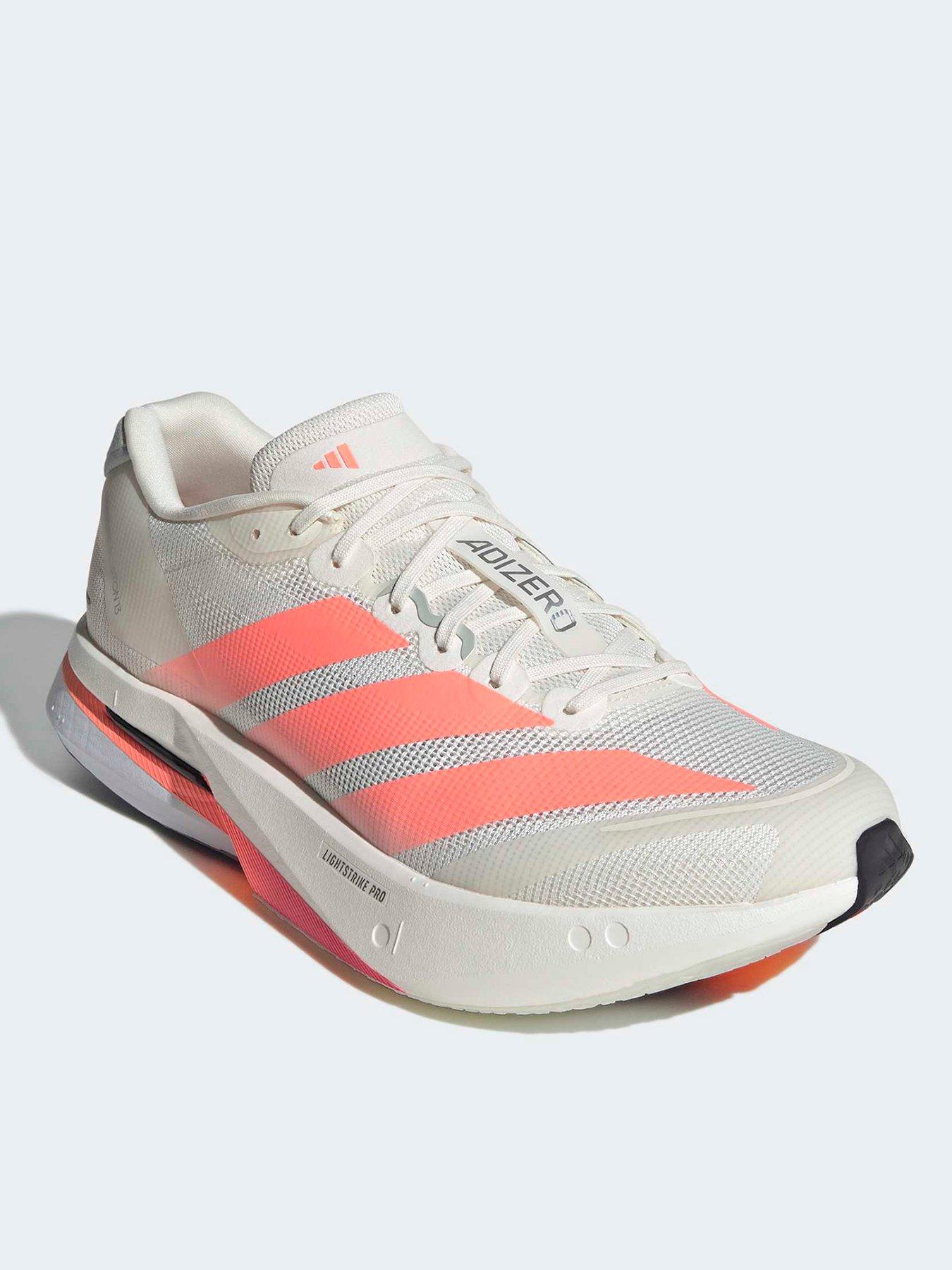 Image 2 of 7 of adidas Mens Running Adizero Boston 13 Trainers - Orange