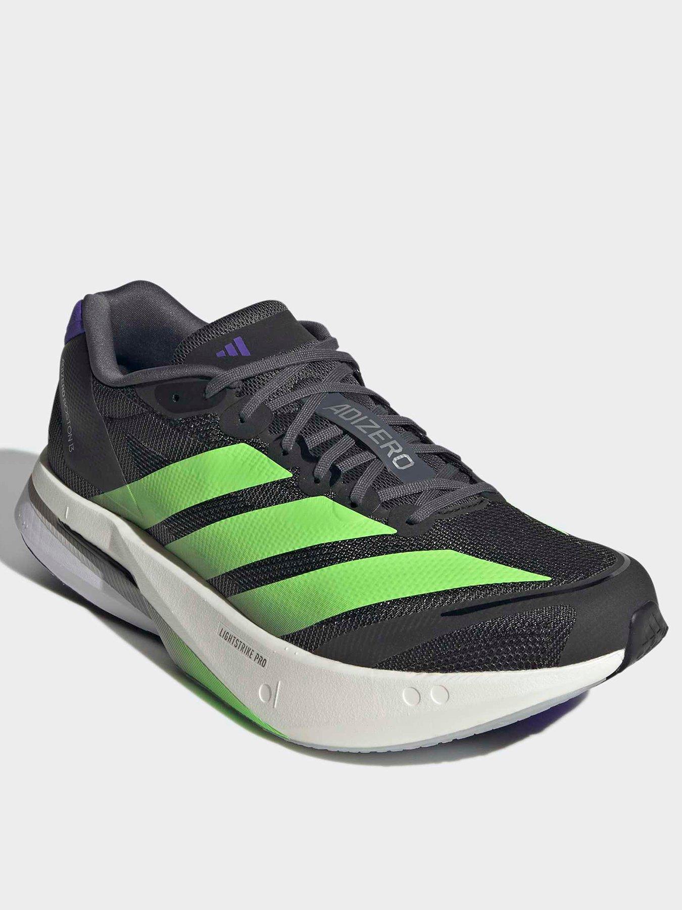 Image 2 of 7 of adidas Mens Running Adizero Boston 13 Trainers - Black