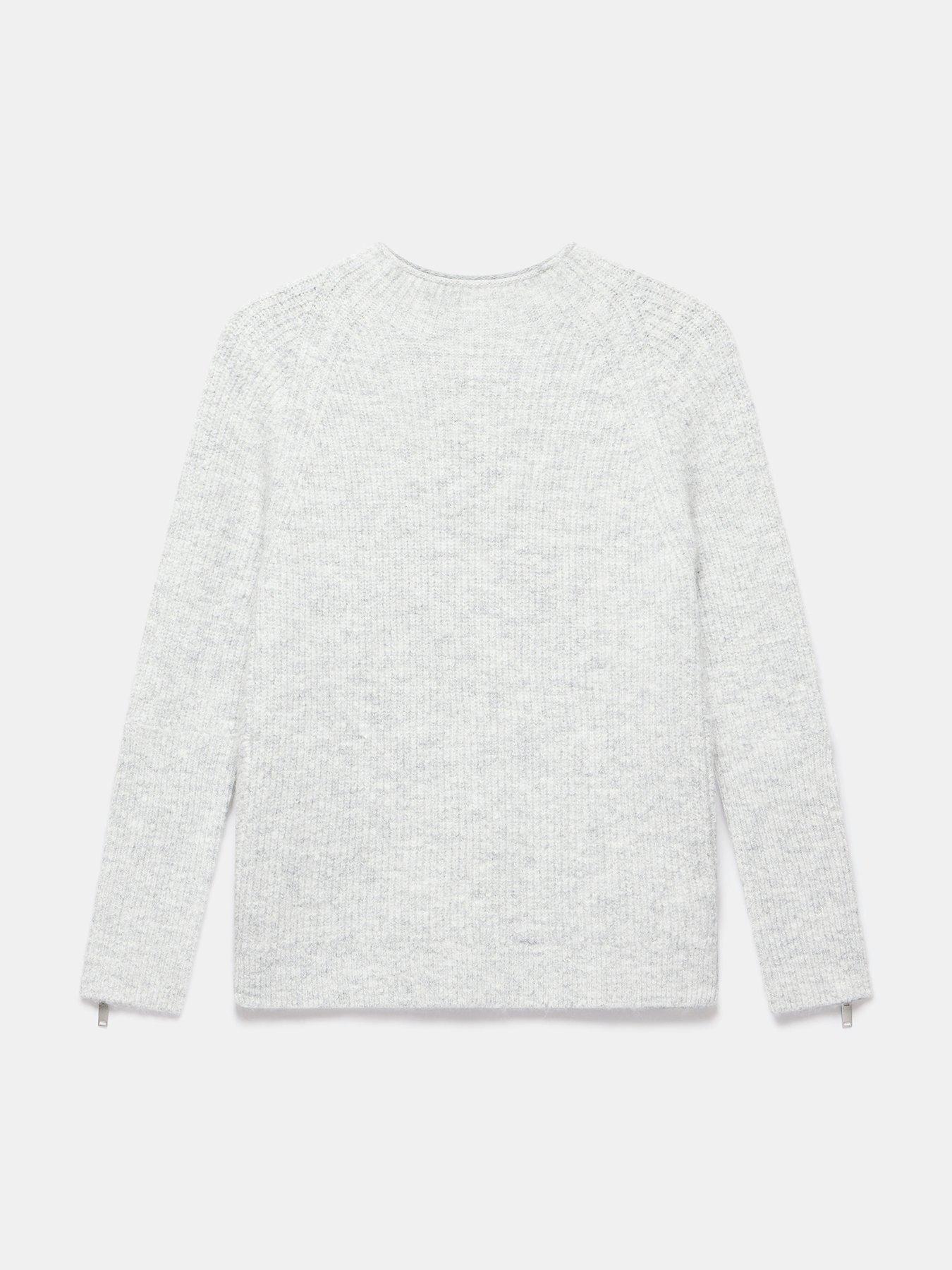 mint-velvet-zip-detail-funnel-jumper-greydetail