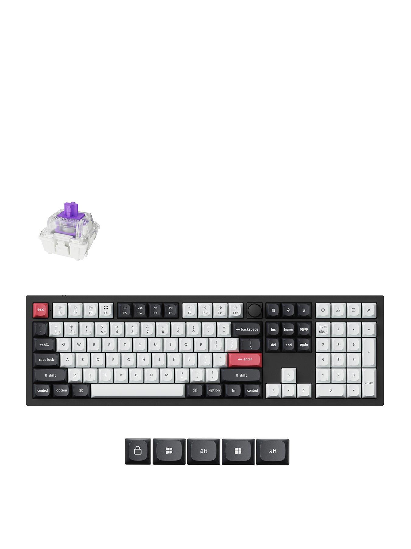 Image 1 of 8 of Keychron Keychron Q6 HE UK 96% layout 102 Key Carbon Black