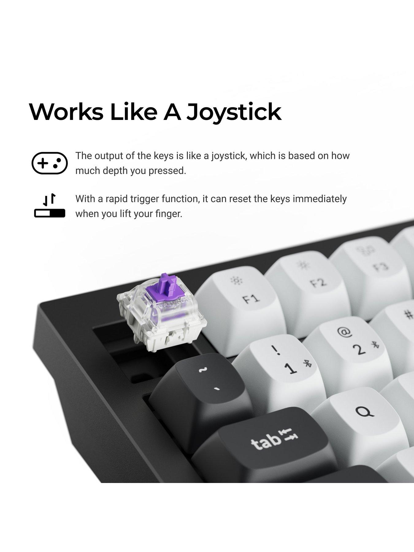 Image 5 of 8 of Keychron Keychron Q6 HE UK 96% layout 102 Key Carbon Black