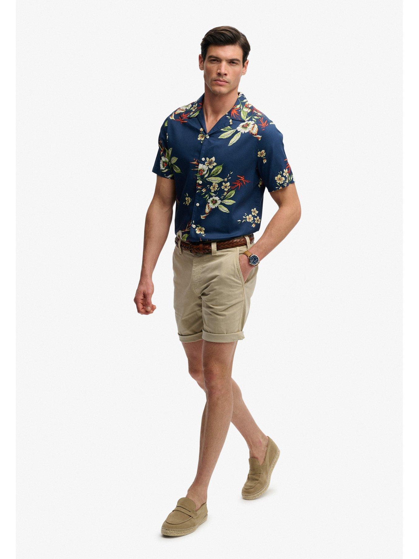 Image 2 of 5 of Superdry Utility Chino Shorts - Beige