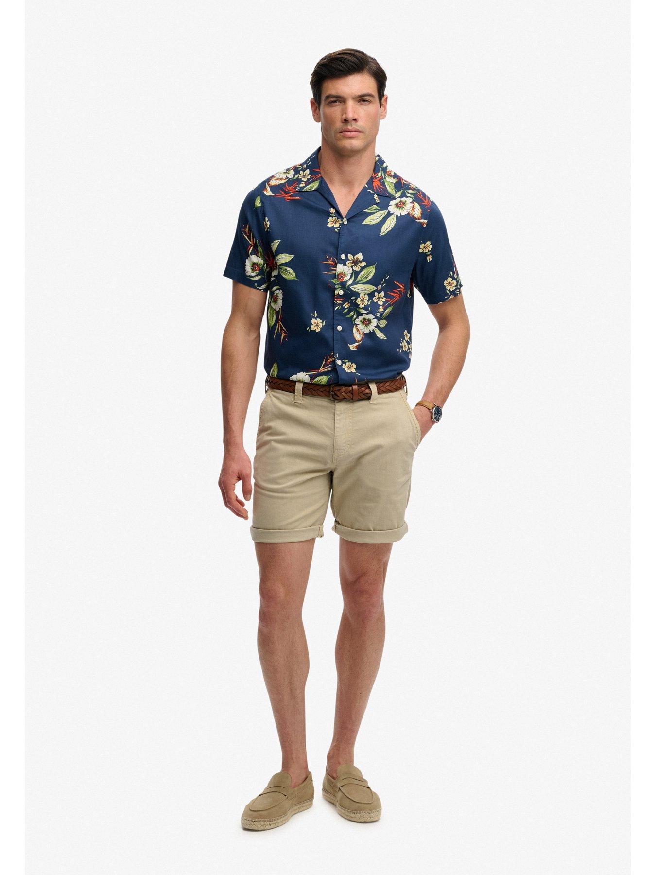 Image 3 of 5 of Superdry Utility Chino Shorts - Beige