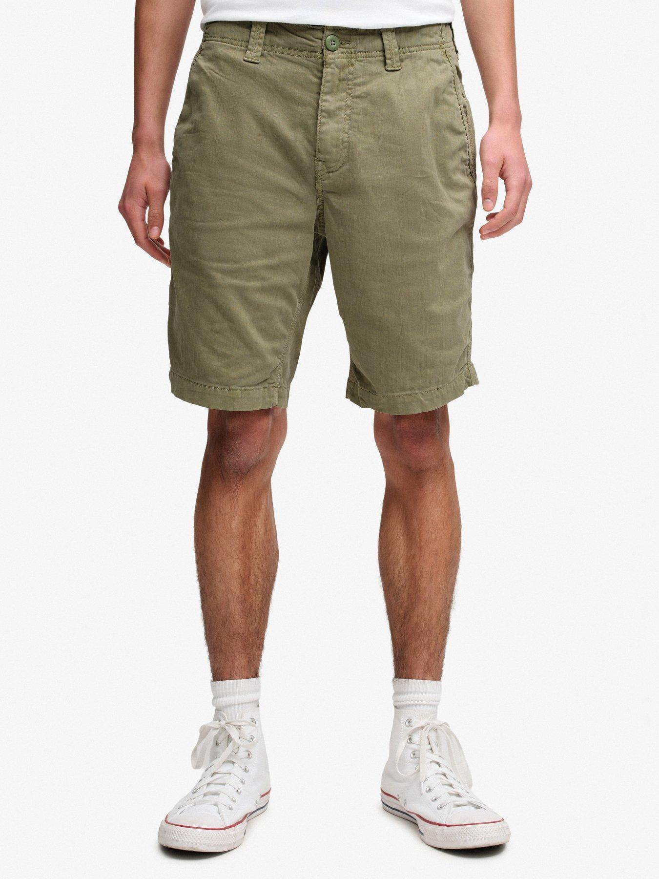 Superdry Superdry Utility Chino Shorts - Khaki