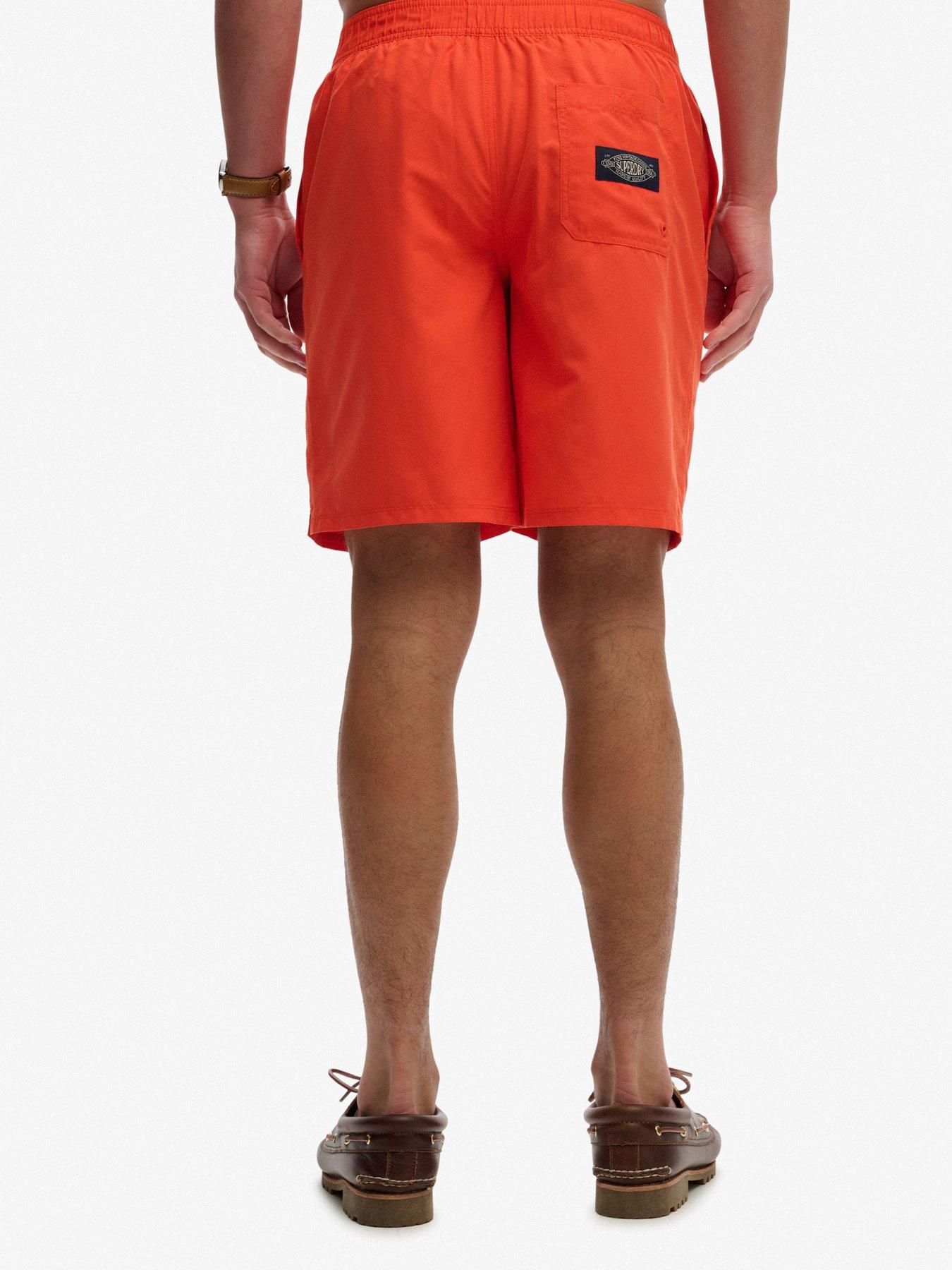 Image 2 of 5 of Superdry Logo 19" Board Shorts - Orange