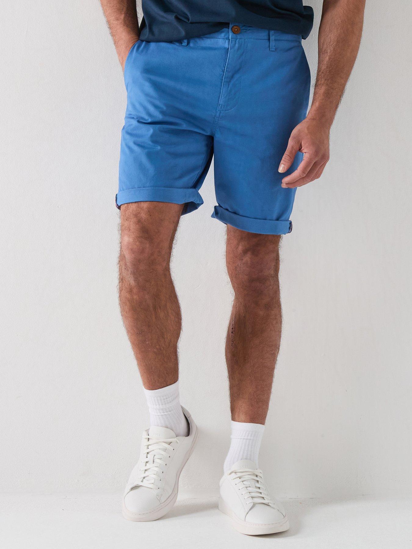 Superdry Premium Regular Chino Shorts - Blue