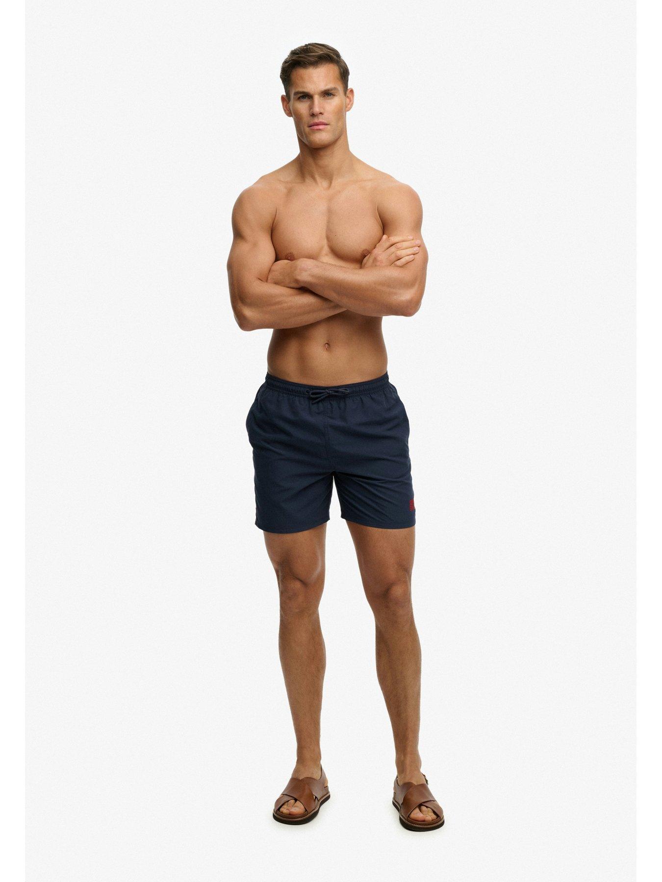 Image 2 of 5 of Superdry Essential 16 Swim Shorts - Navy