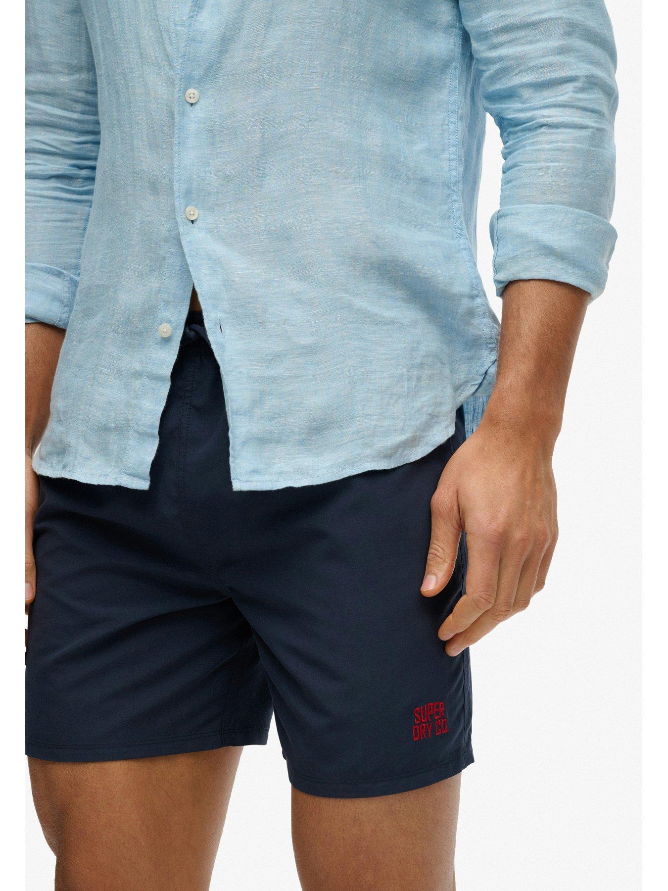 Image 4 of 5 of Superdry Essential 16 Swim Shorts - Navy