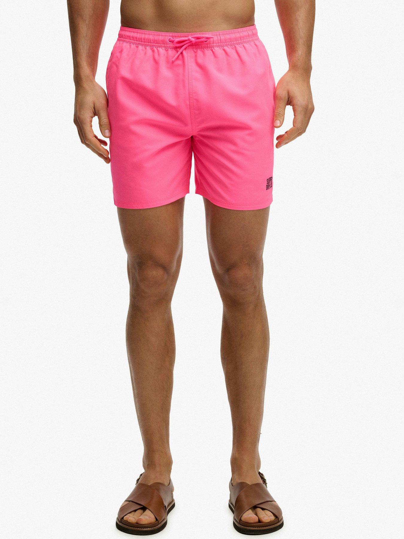 Superdry Essential 16 Swim Shorts - Pink