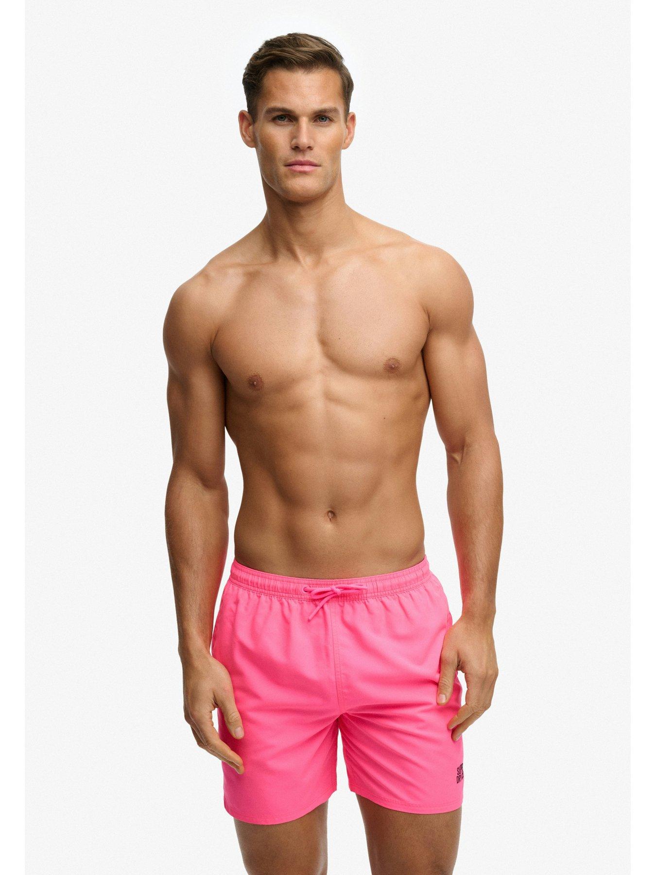 Image 3 of 5 of Superdry Essential 16 Swim Shorts - Pink